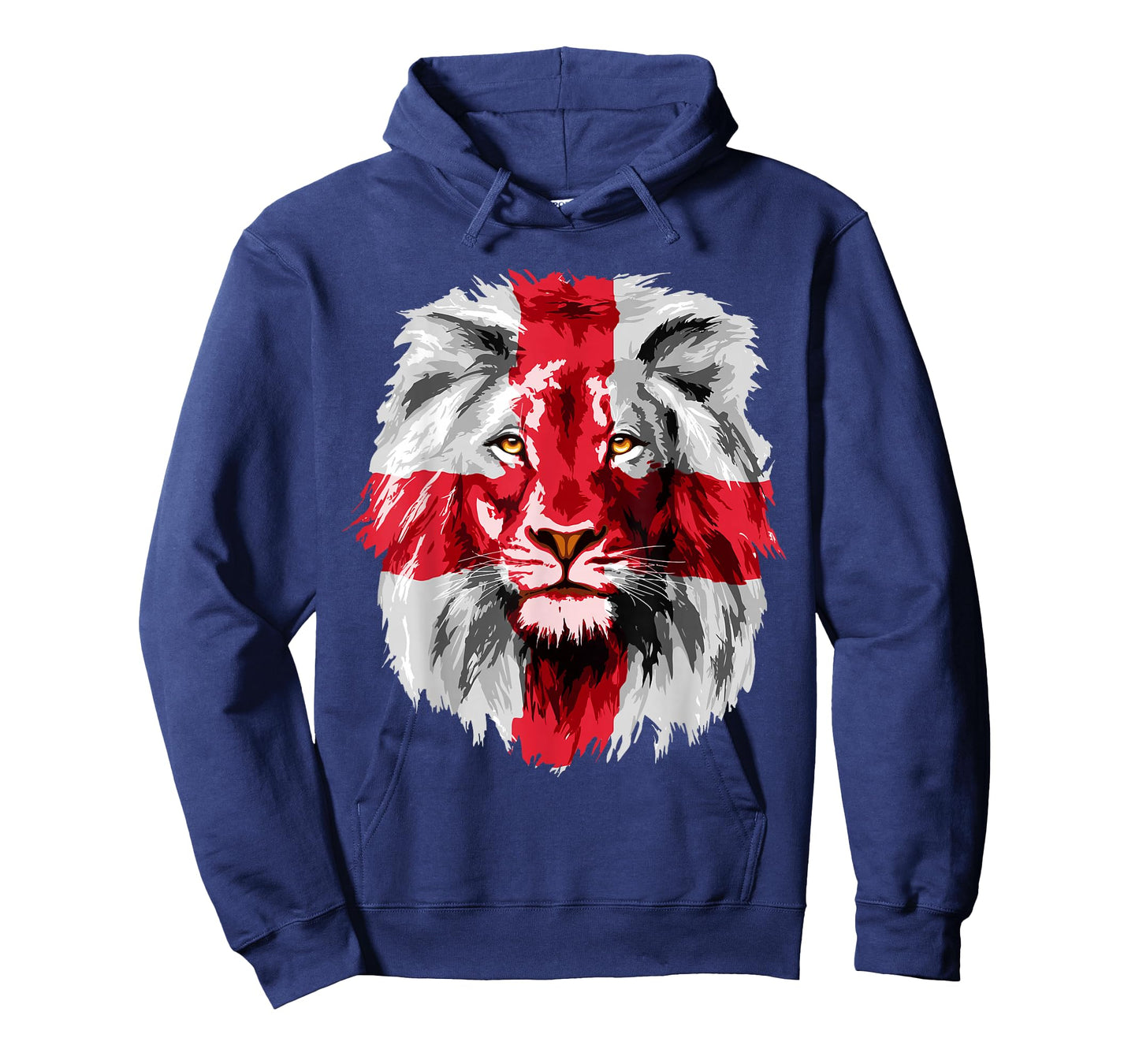England National Flag Lion Face English England Flag T-Shirt