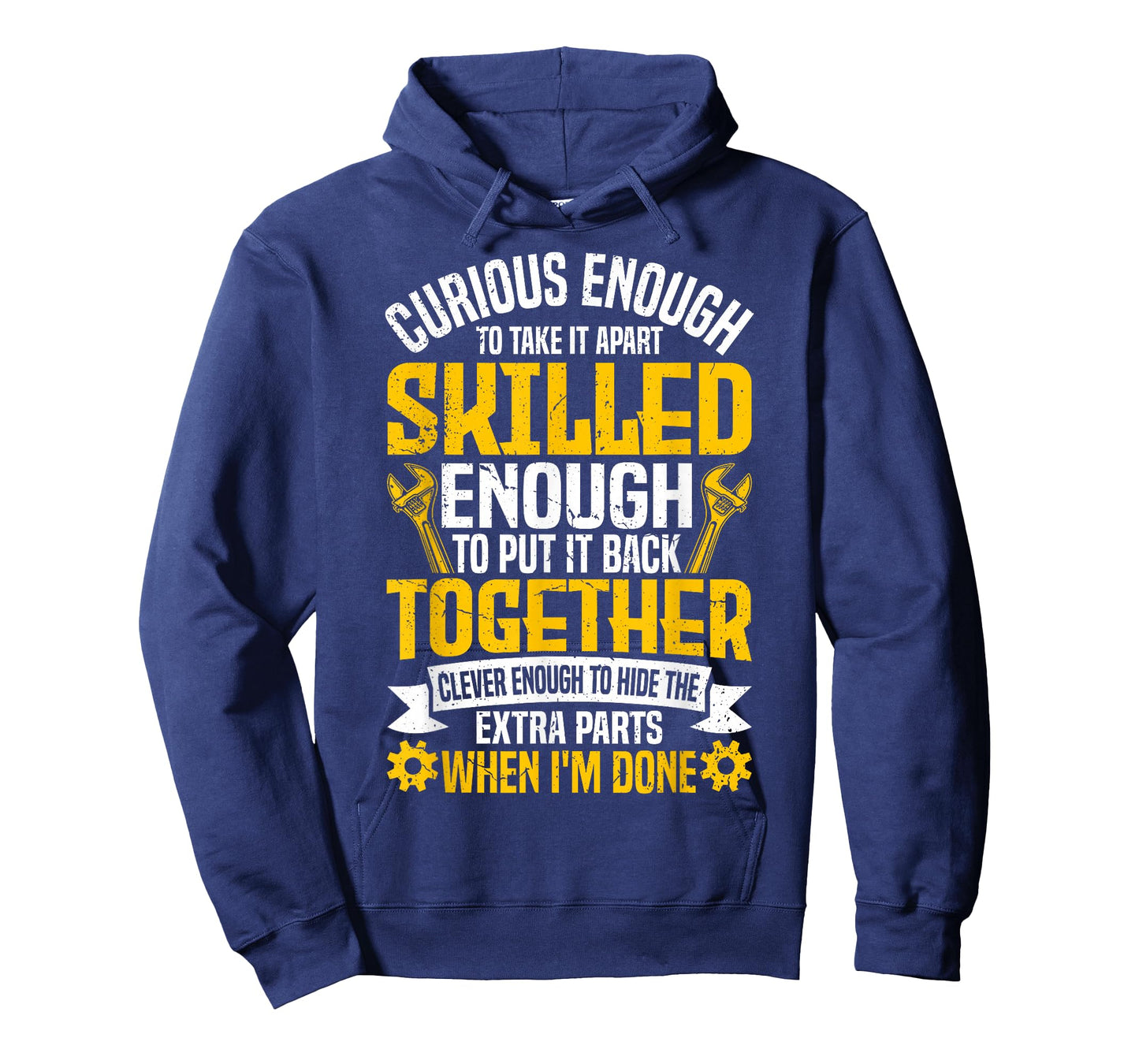 Curious Enough To Take It Apart Car Auto Garage Mechanic Men T-Shirt