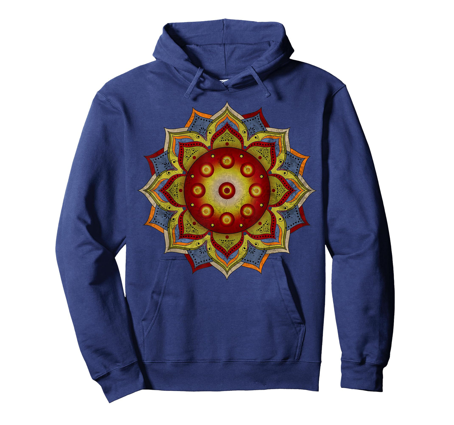 Handpan - Hang Drum Mandala - natural colored T-Shirt