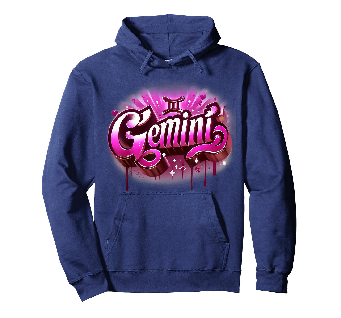 Pink Gemini Zodiac Star Sign T-Shirt