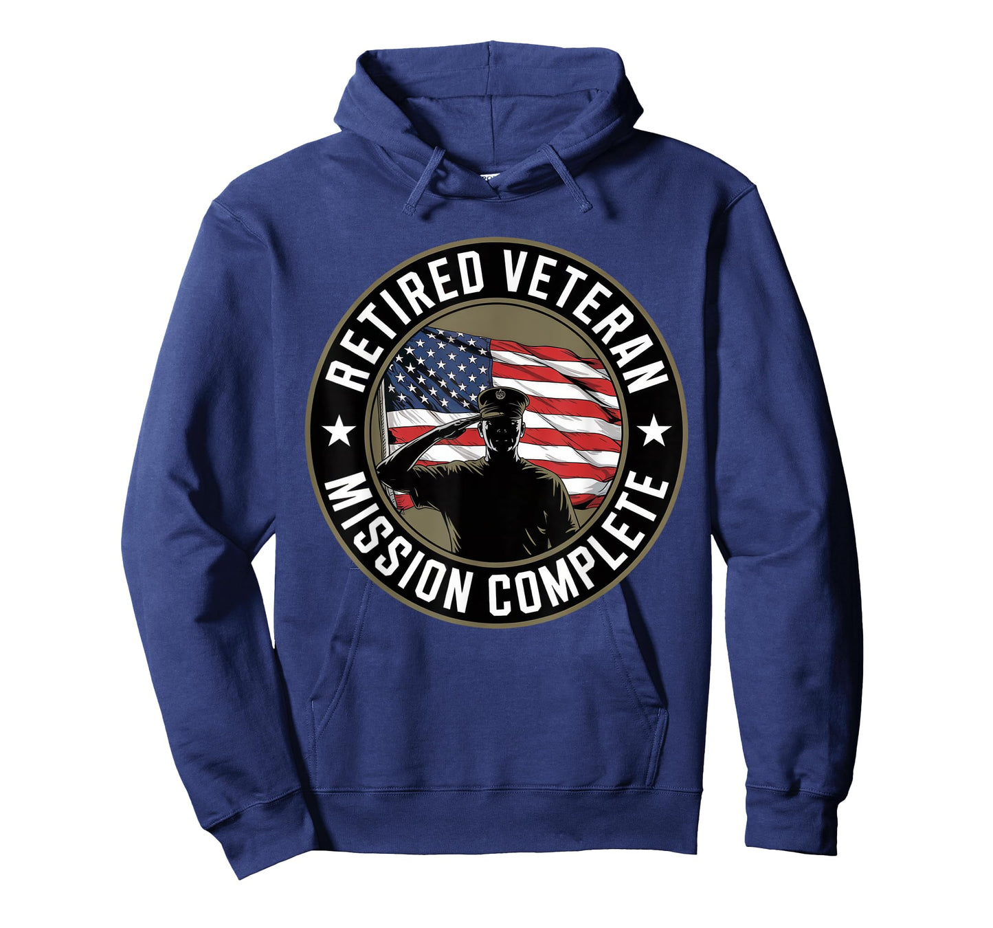 Patriotic Retired Veteran Day Proud US Army Vintage American T-Shirt