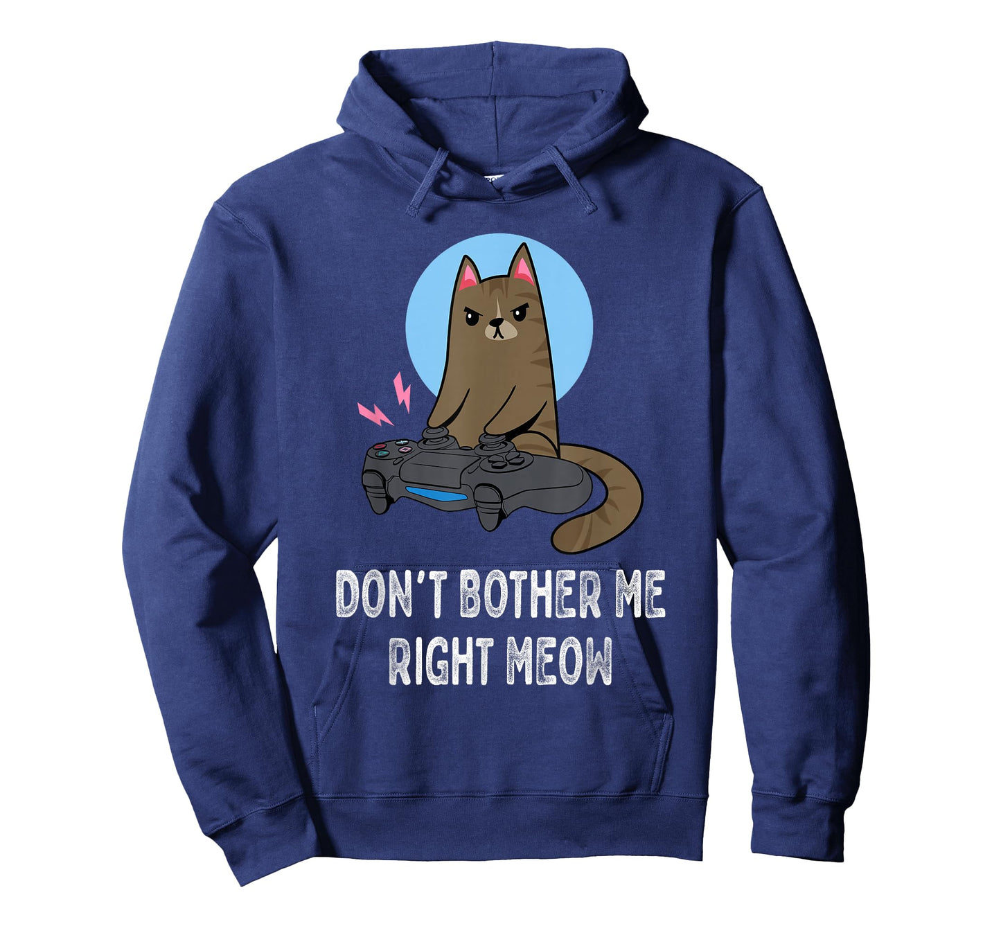 Don't Bother Me Right Meow - Funny Video Gamer & Cat Lover T-Shirt
