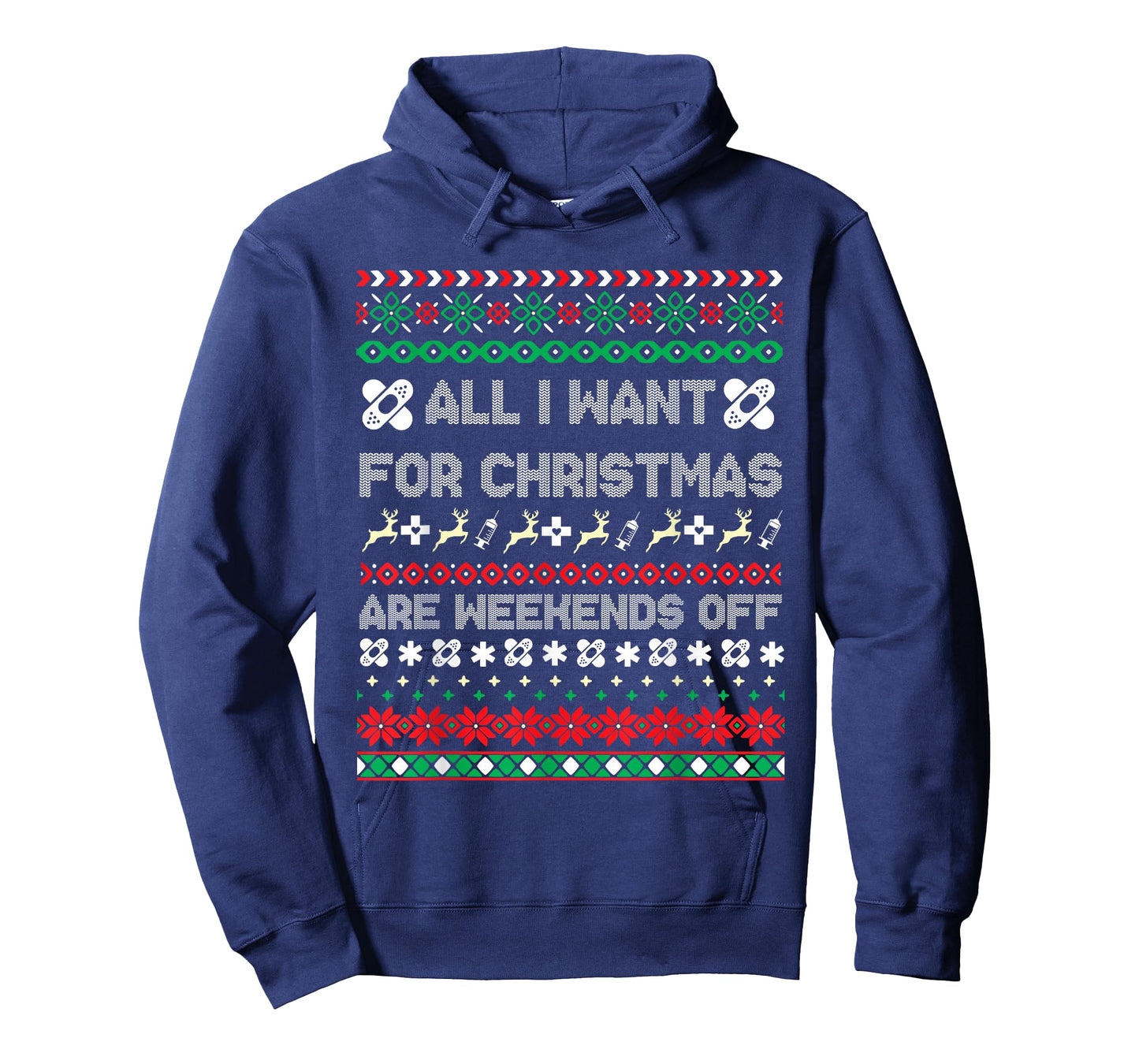 Christmas Nurse Ugly Christmas Sweater T-Shirt