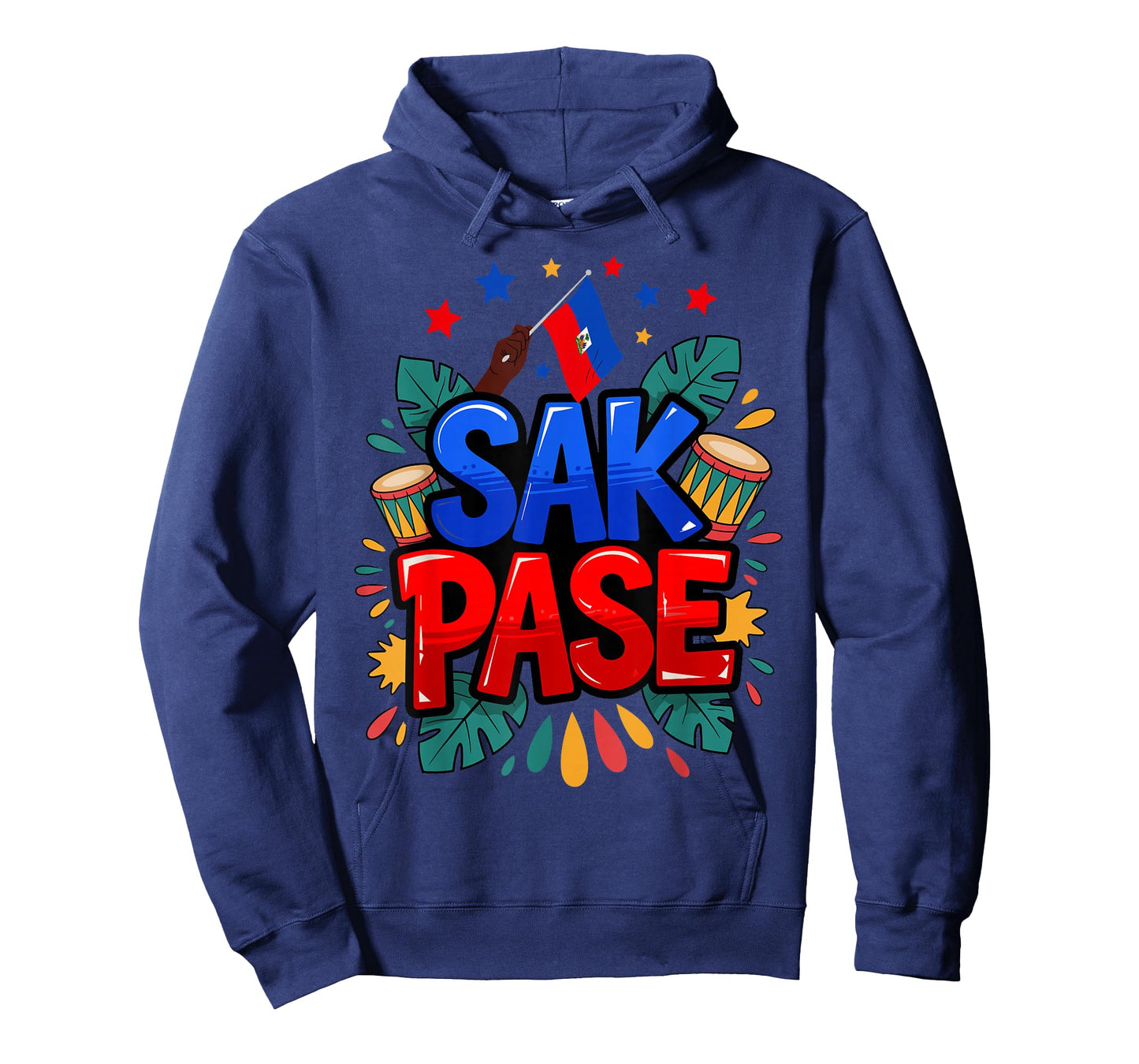 Sak Pase Haitian Creole Pride Haiti Flag Heritage T-Shirt