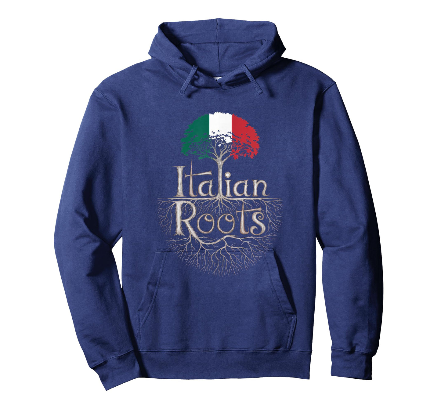 Italian Roots - Italy Flag Colors Family Tree Souvenir T-Shirt