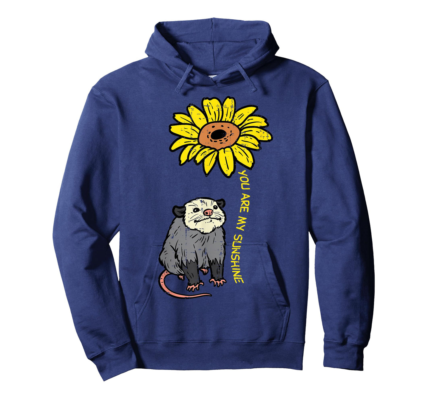 Opossum Sunflower You are My Sunshine Possum Women Girls Kid T-Shirt