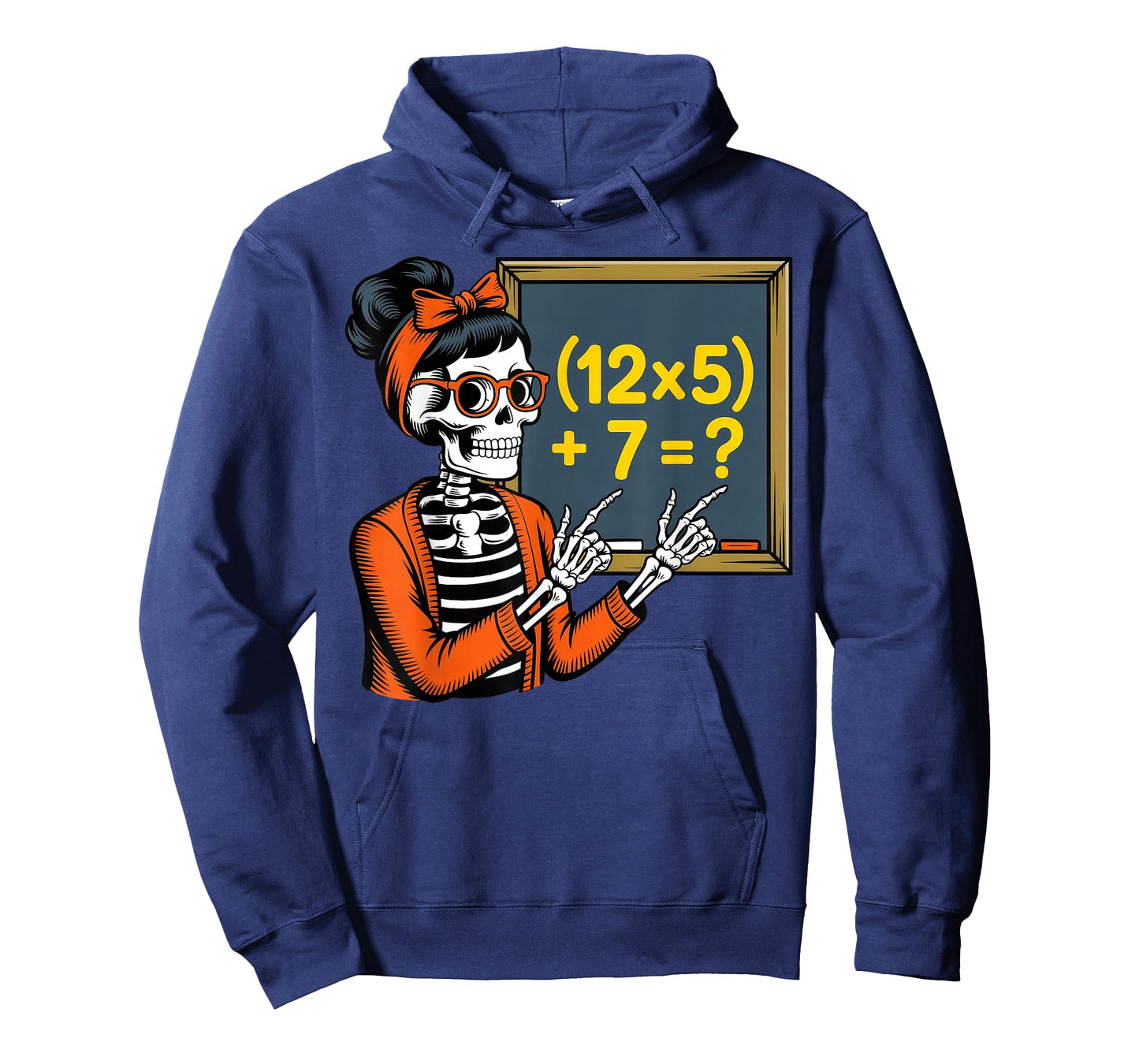 67 Teacher Halloween Skeleton Six Seven Meme Brainrot Math T-Shirt