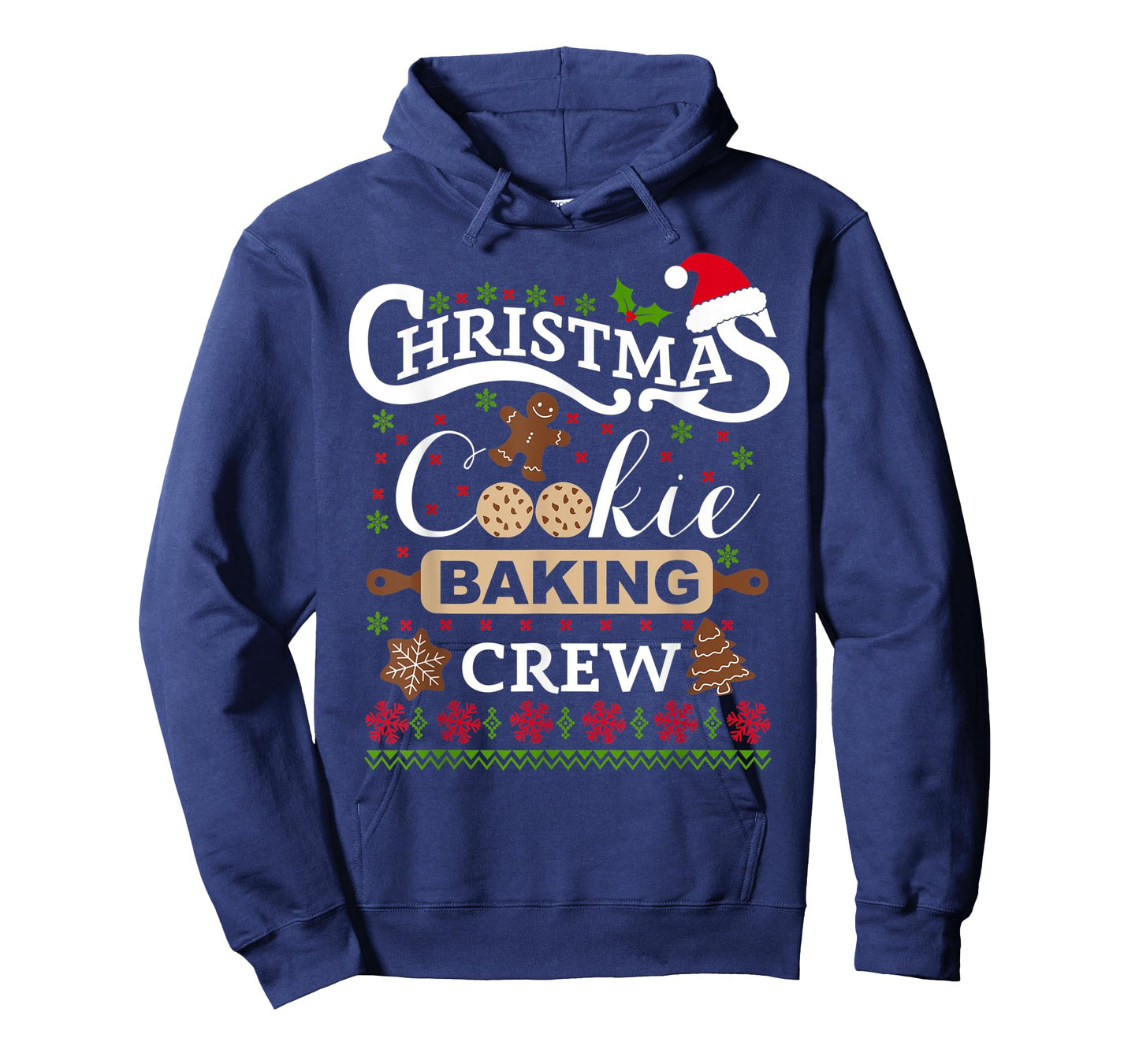 Christmas Cookie Baking Crew T-Shirt funny cook shirt