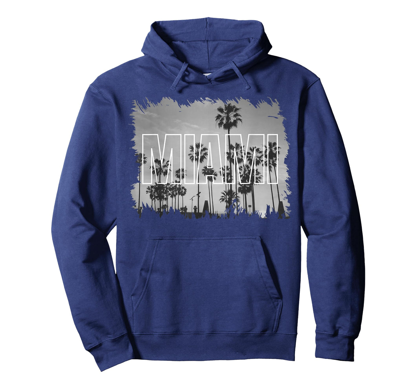 Vintage Miami Black and White Picture T-Shirt