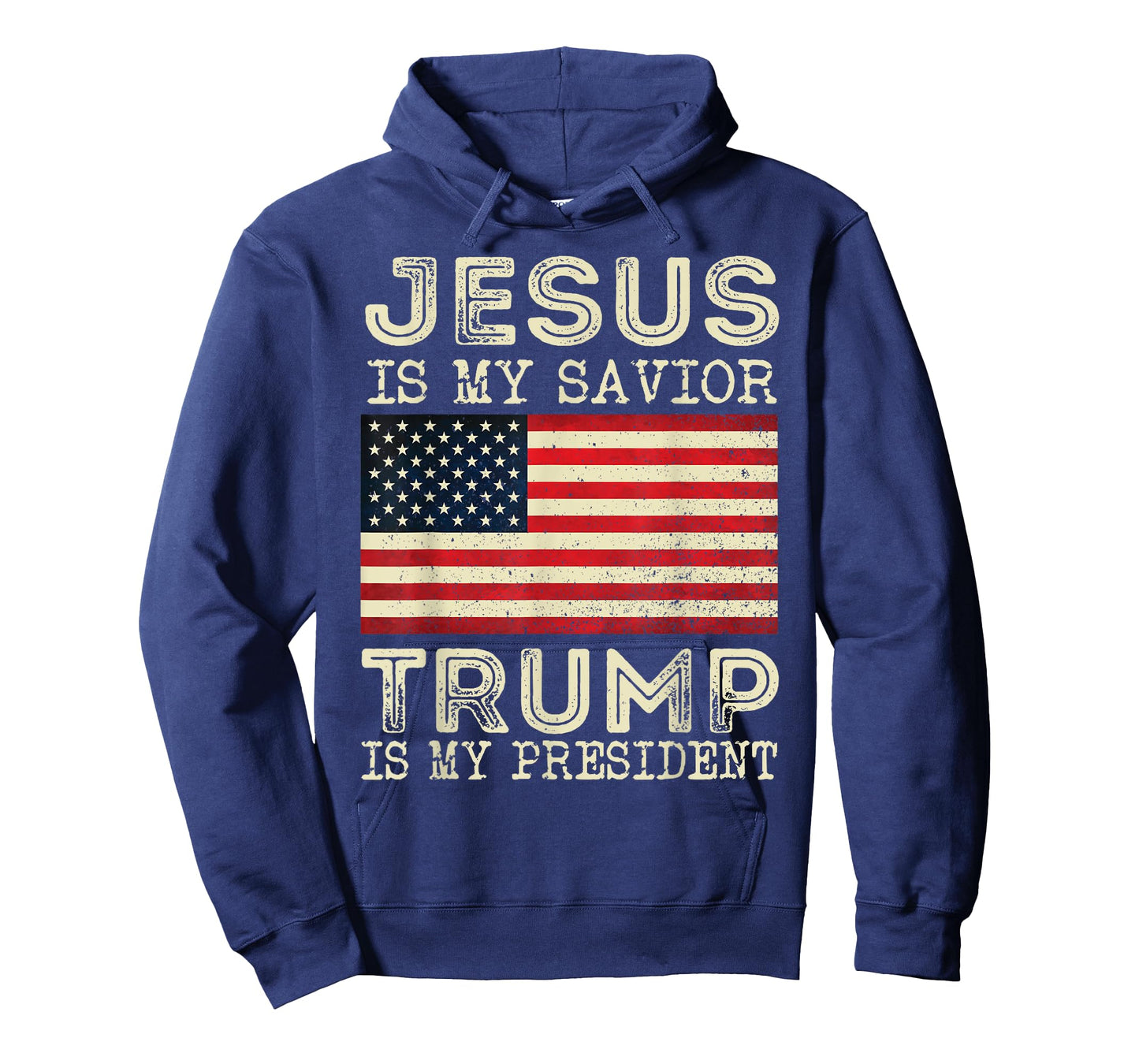 Jesus Is My Savior Trump 2024 President Vintage American T-Shirt
