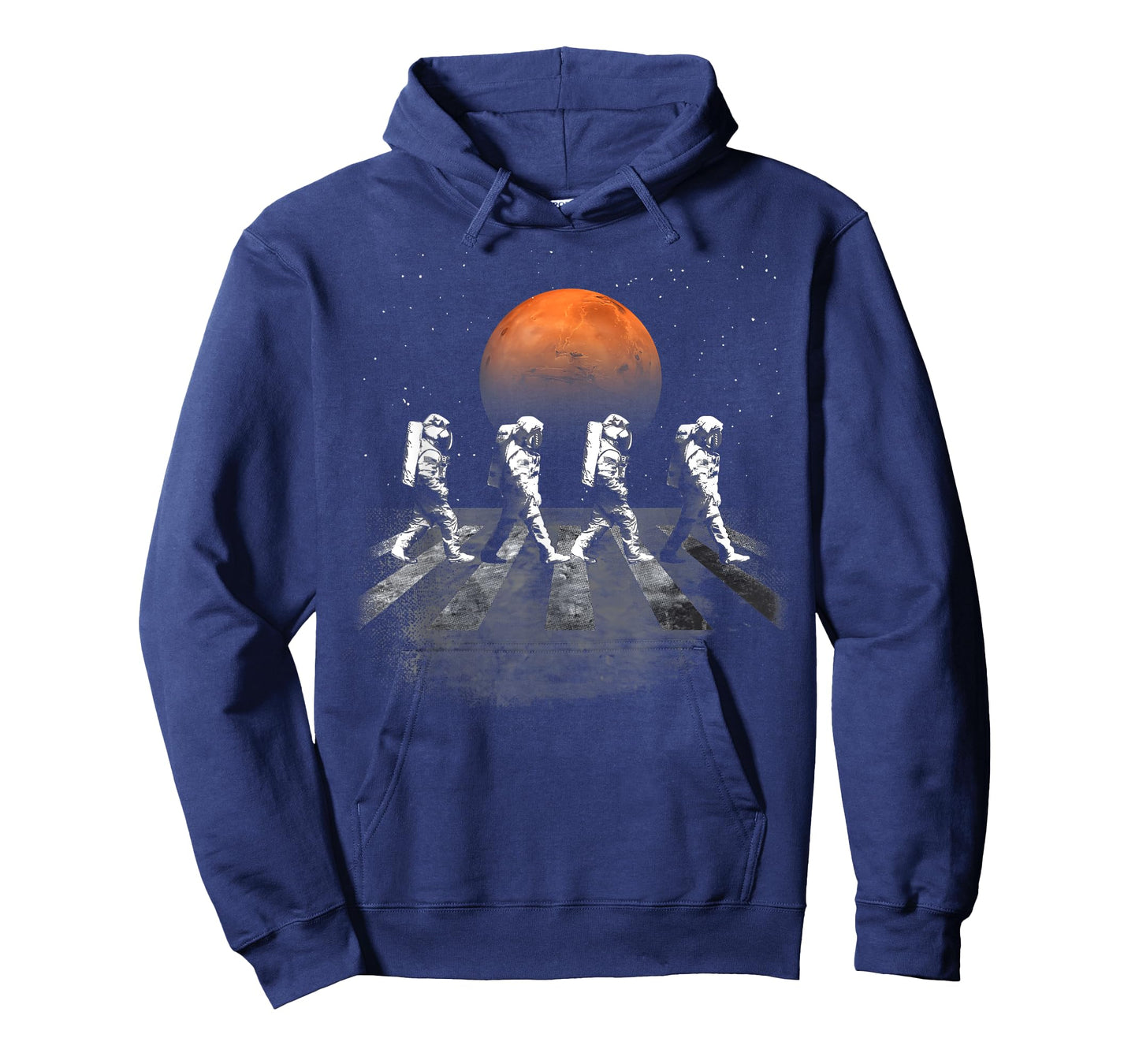 Astronauts In Walking In Space Occupy Mars Funny Men Women T-Shirt