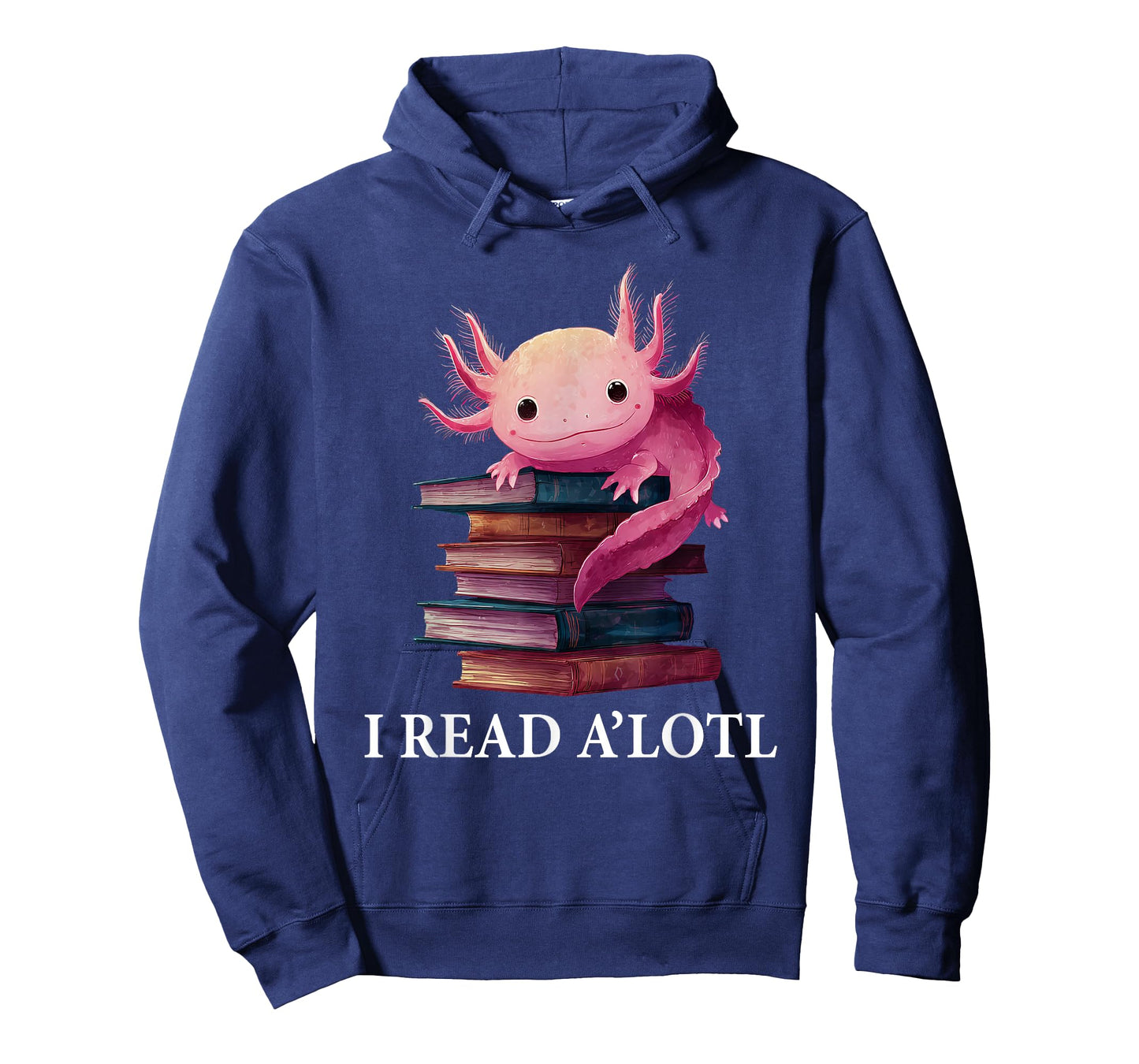 Funny Axolotl Book Lover Librarian Reading Library Readers T-Shirt