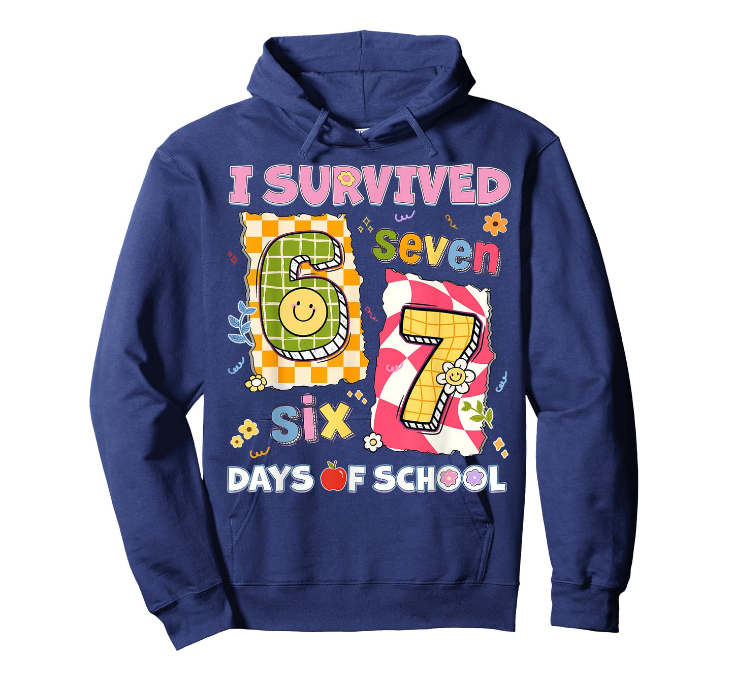 I Survived 67 Days of School Funny Meme Boy Girl Teacher T-Shirt