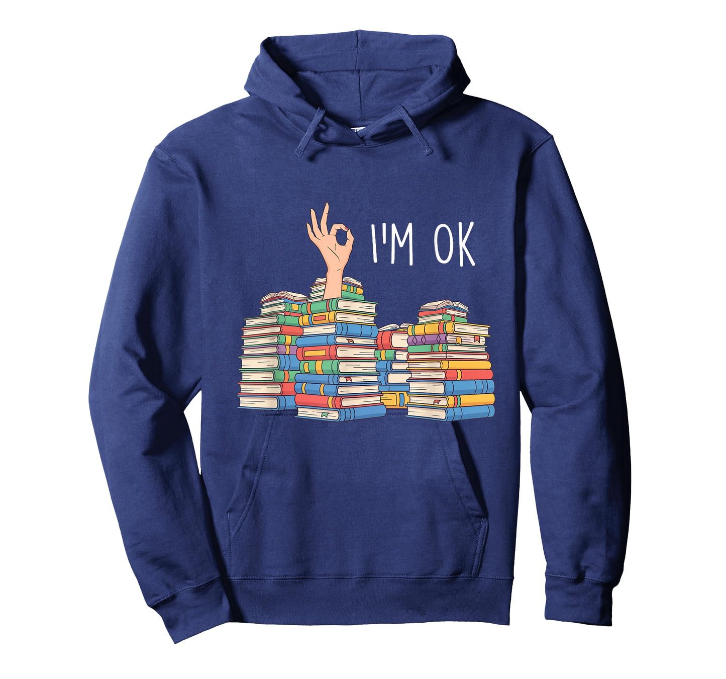 I'm Ok - Reading Lover Bookworm Reader T-Shirt