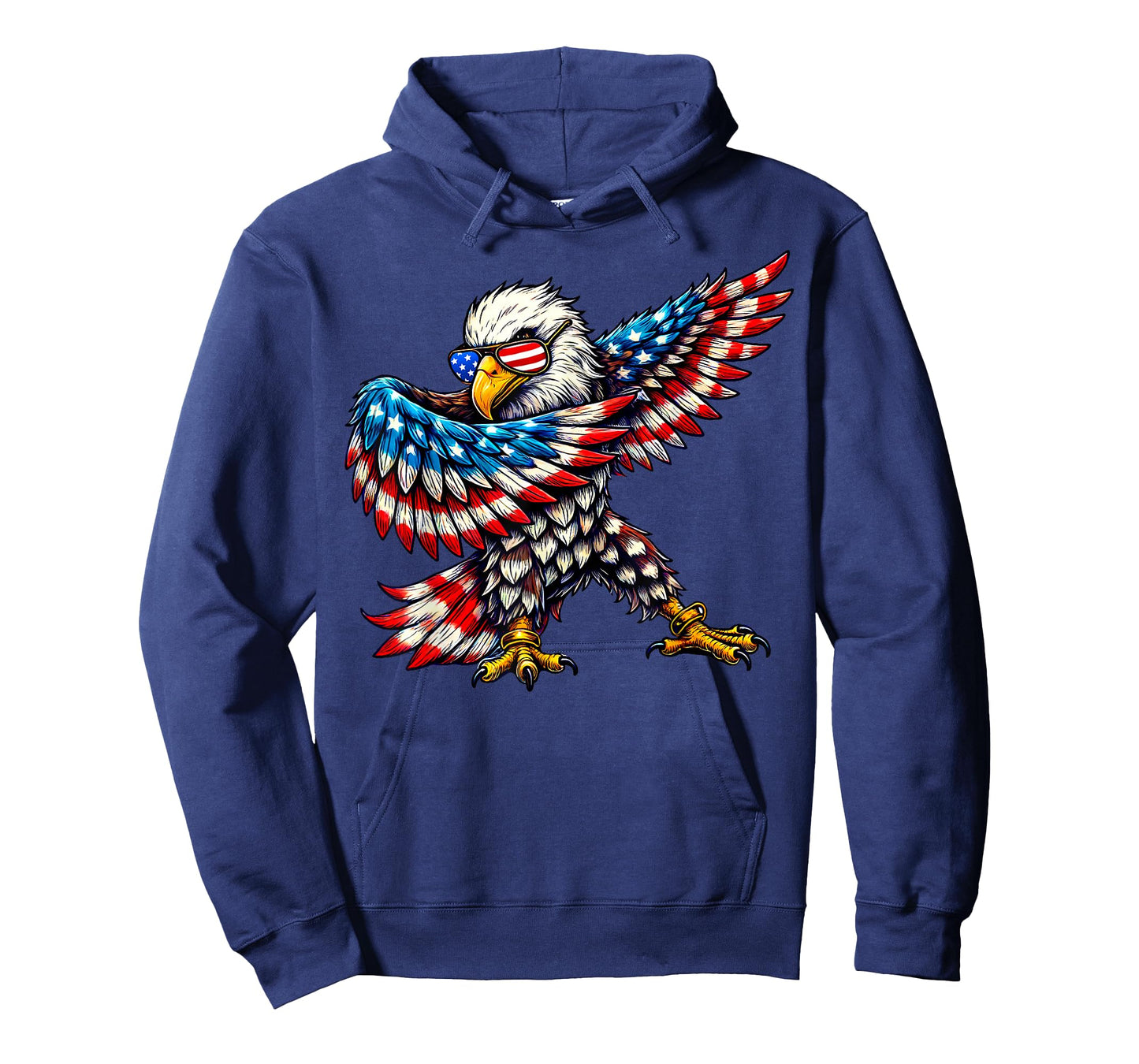 American Flag Bald Eagle Patriotic Eagle 4th of July USA T-Shirt