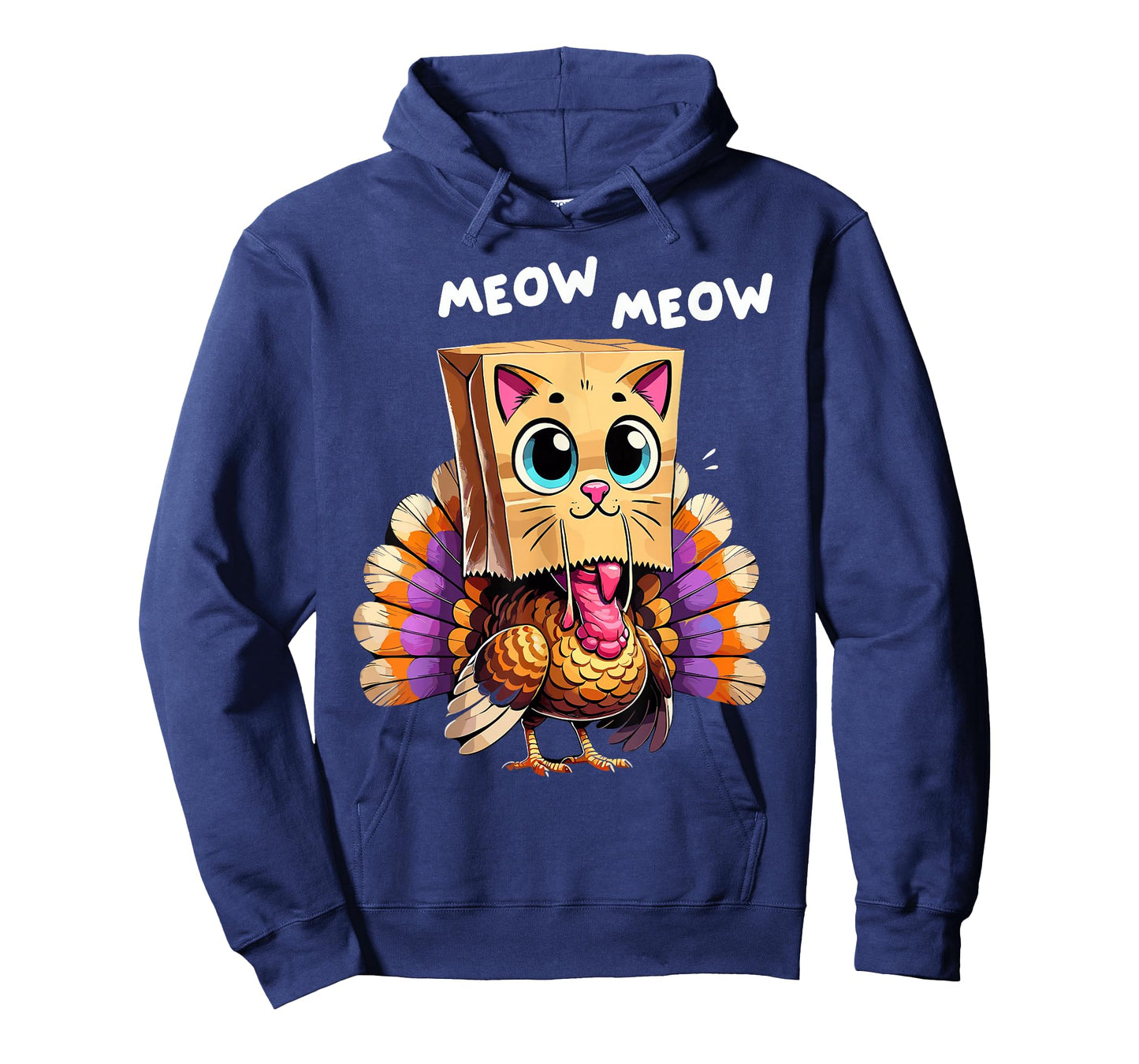 Turkey Cat Meow Thanksgiving Shirts Women Thanksgiving Gifts T-Shirt