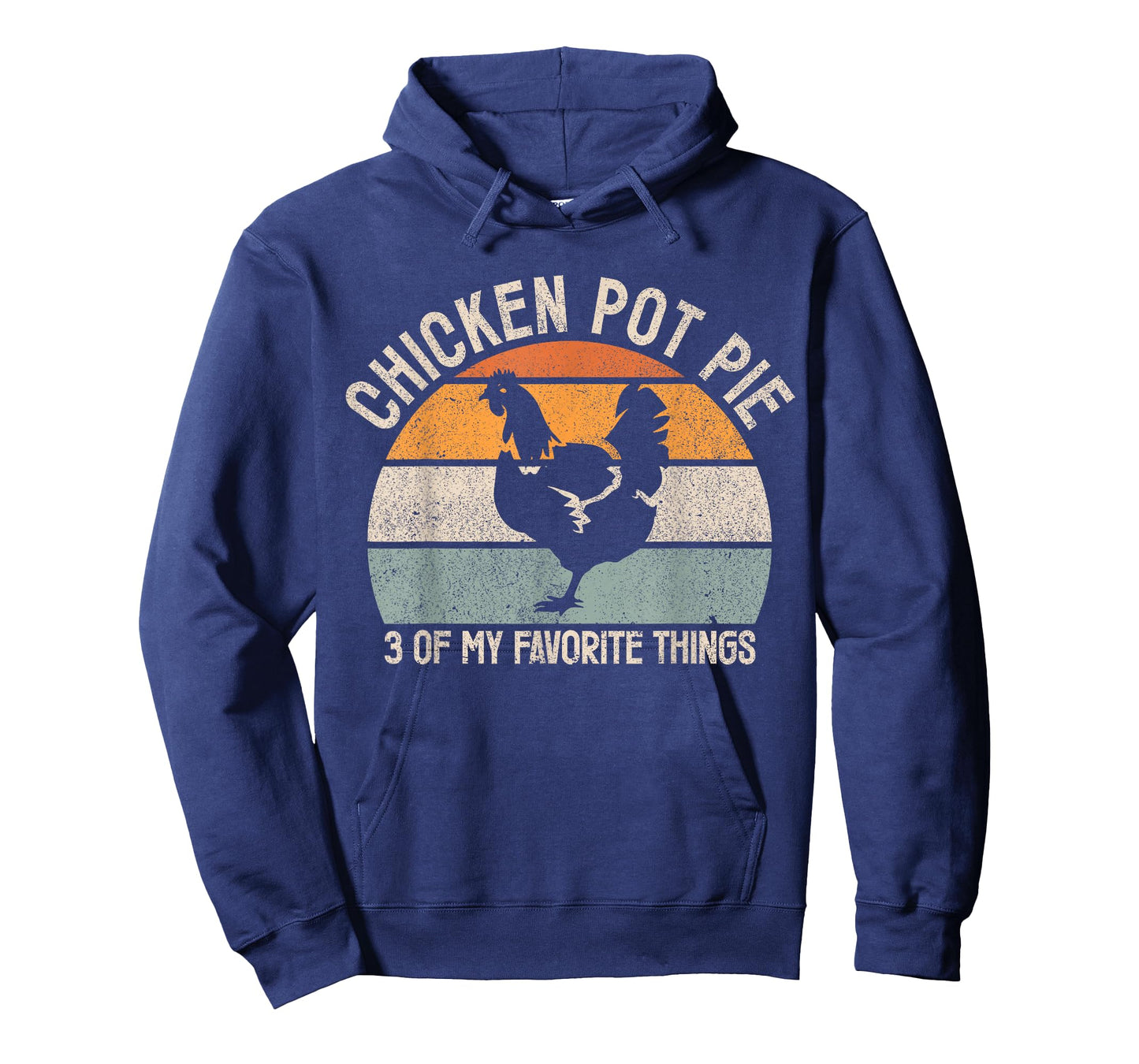 Chicken Pot Pie Apparel Vintage Black Chicken Pot Pie T-Shirt