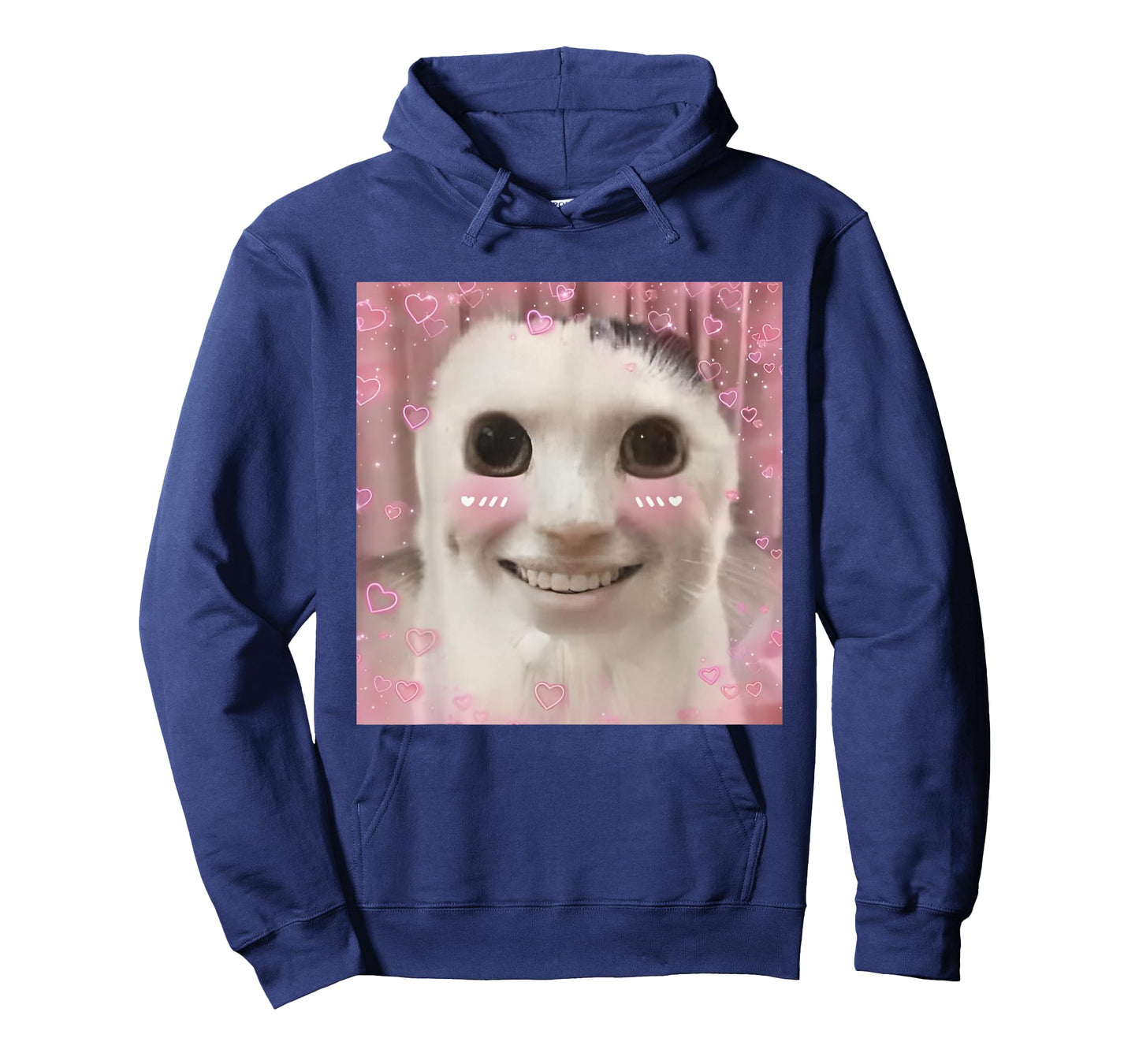 Goofy Ahh Cat Meme Dank Cursed Weirdcore Cringey Banana Cat T-Shirt