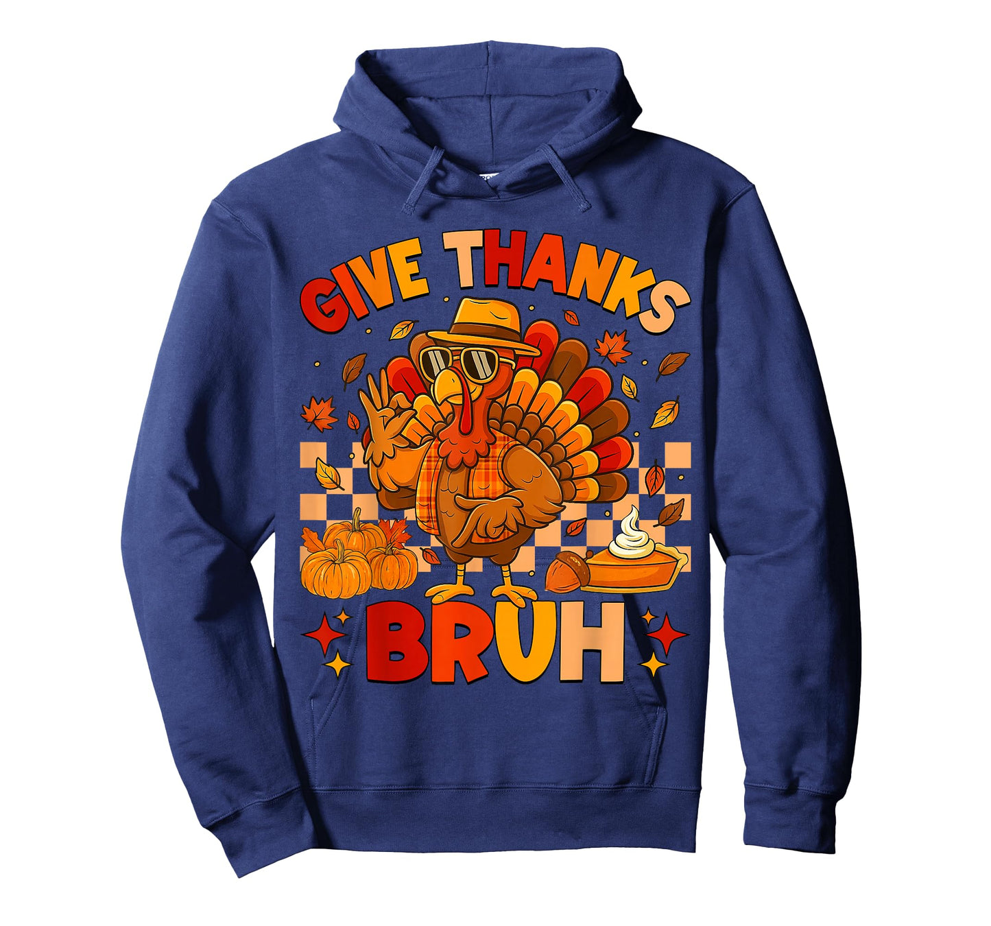 Bruh Give Thanks Funny 67 Turkey Thanksgiving Men Boy Kids T-Shirt