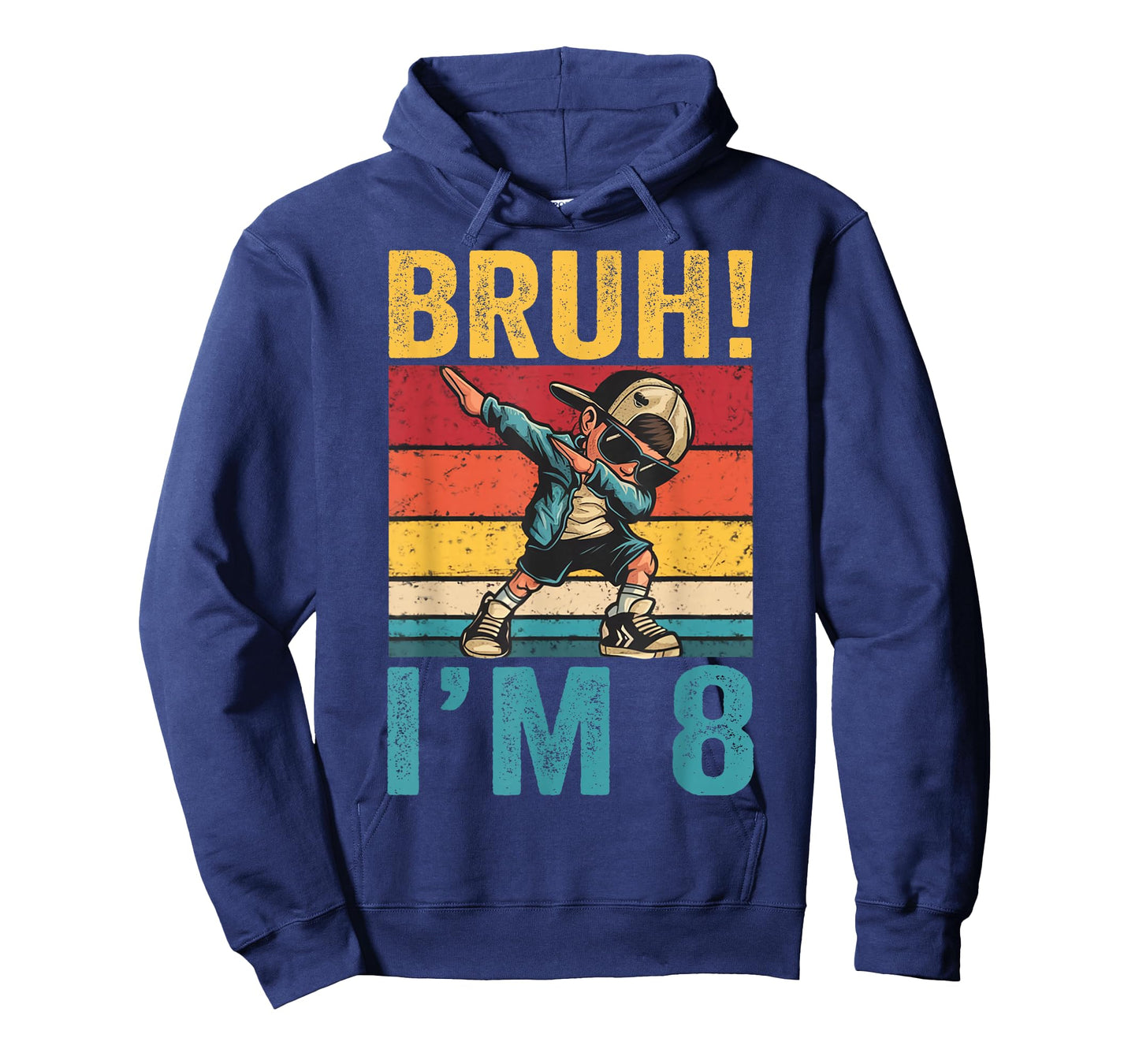 8 Year Old Birthday Bruh I'm 8 Birthday Dabbing Boy T-Shirt
