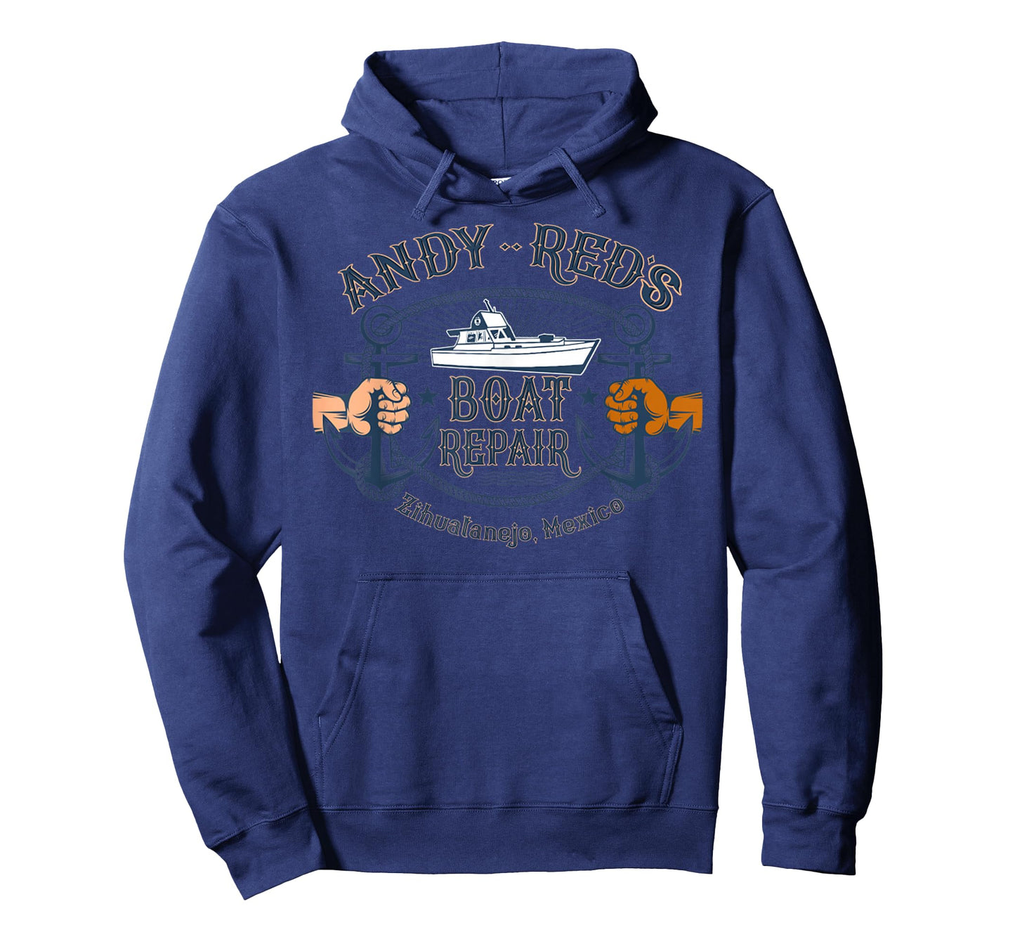 Andy & Red's Boat Repair Fishing Charters Boating Ocean T-Shirt