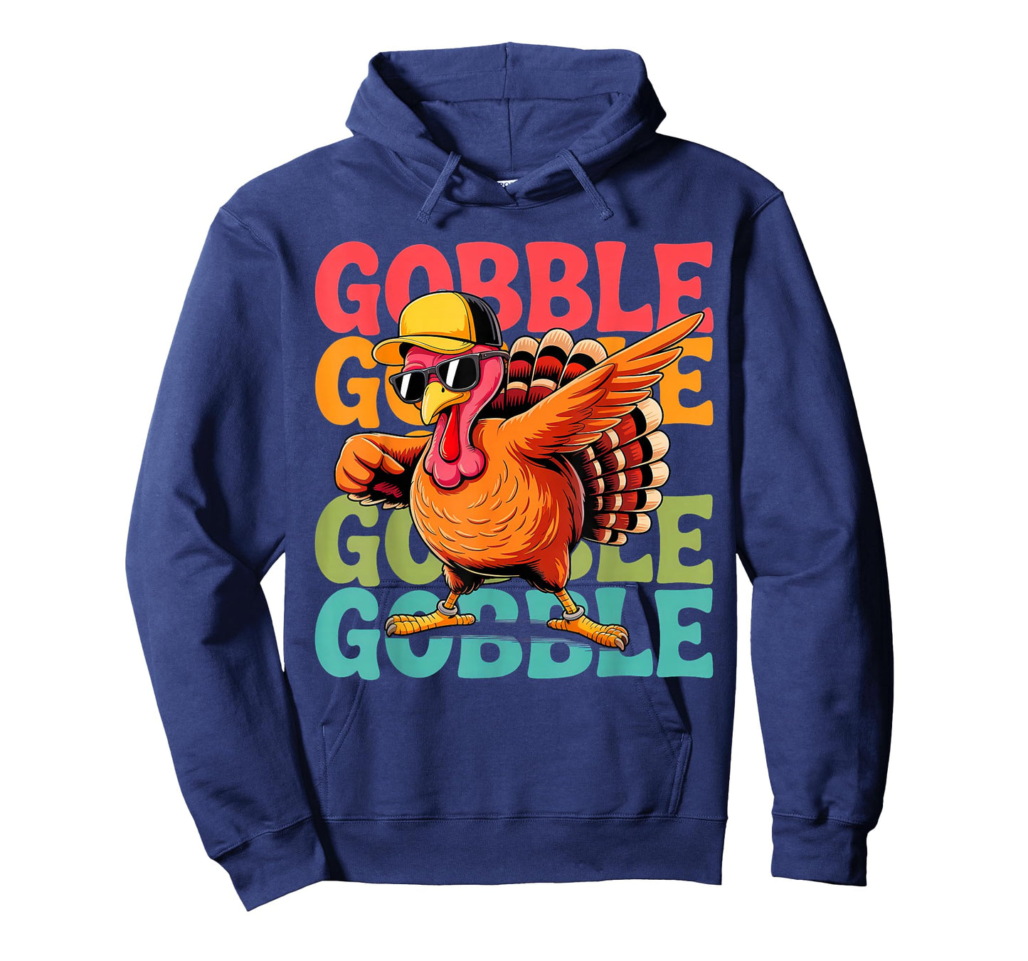 Funny Thanksgiving Turkey Dab Gobble Vintage for Boys Kids T-Shirt