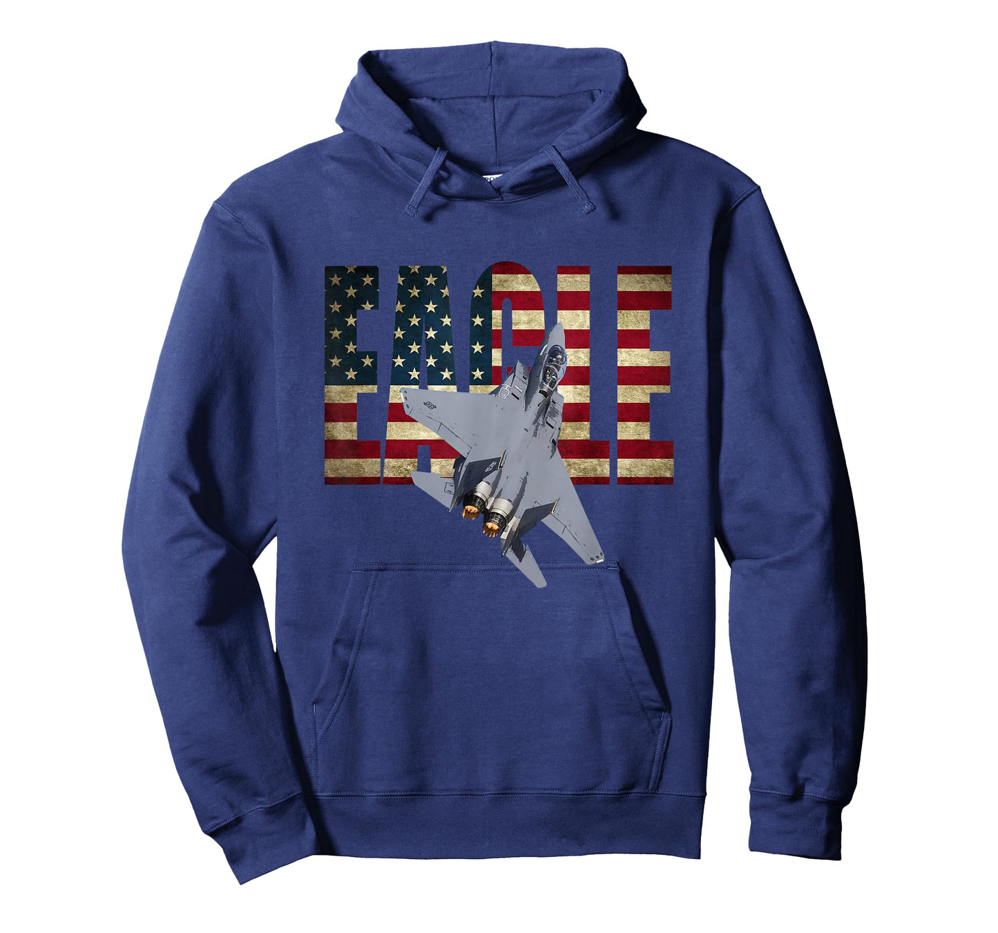 F-15 Eagle US American Flag T-Shirt