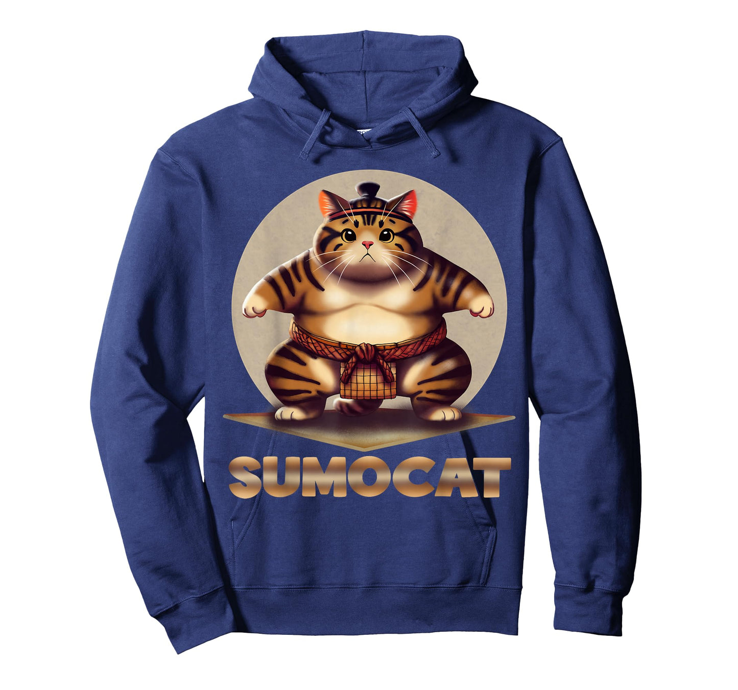 Funny Sumo Cat: Japanese Art T-Shirt