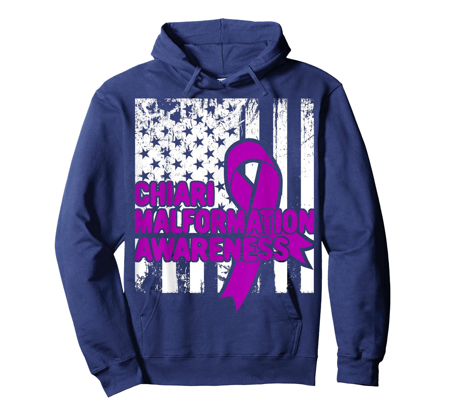 American Flag Shirt - Chiari Malformation Awareness TShirt T-Shirt