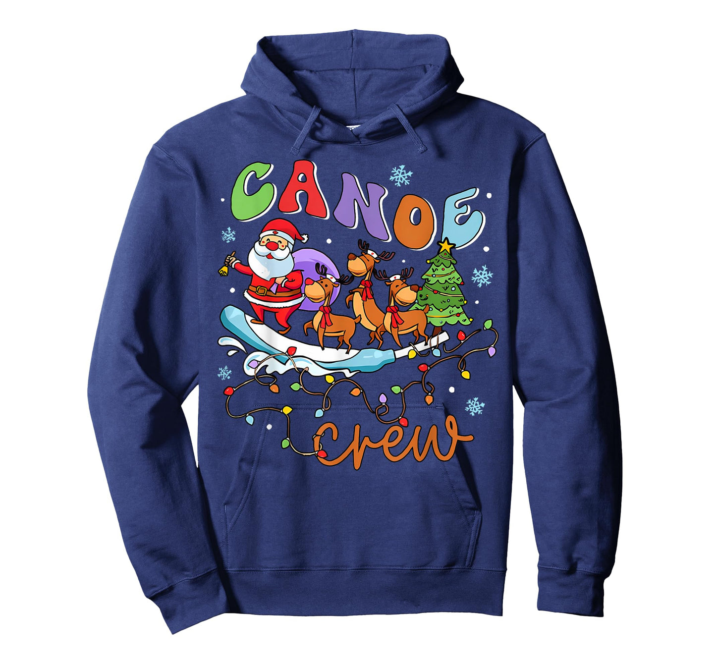 Christmas ICU Nurse Cooter Canoe Crew Critical Care ER ED RN T-Shirt