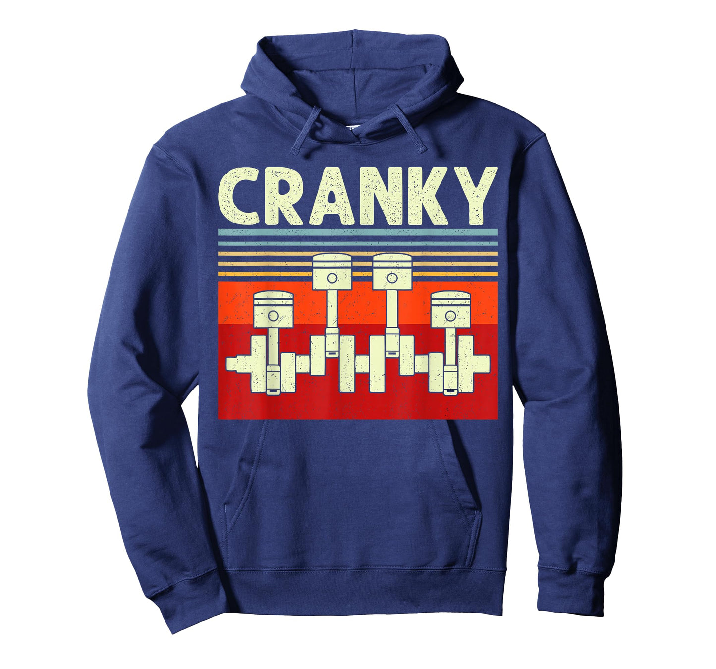 Cranky Car Engine Crankshaft Cars Lover Mechanics Father Day T-Shirt