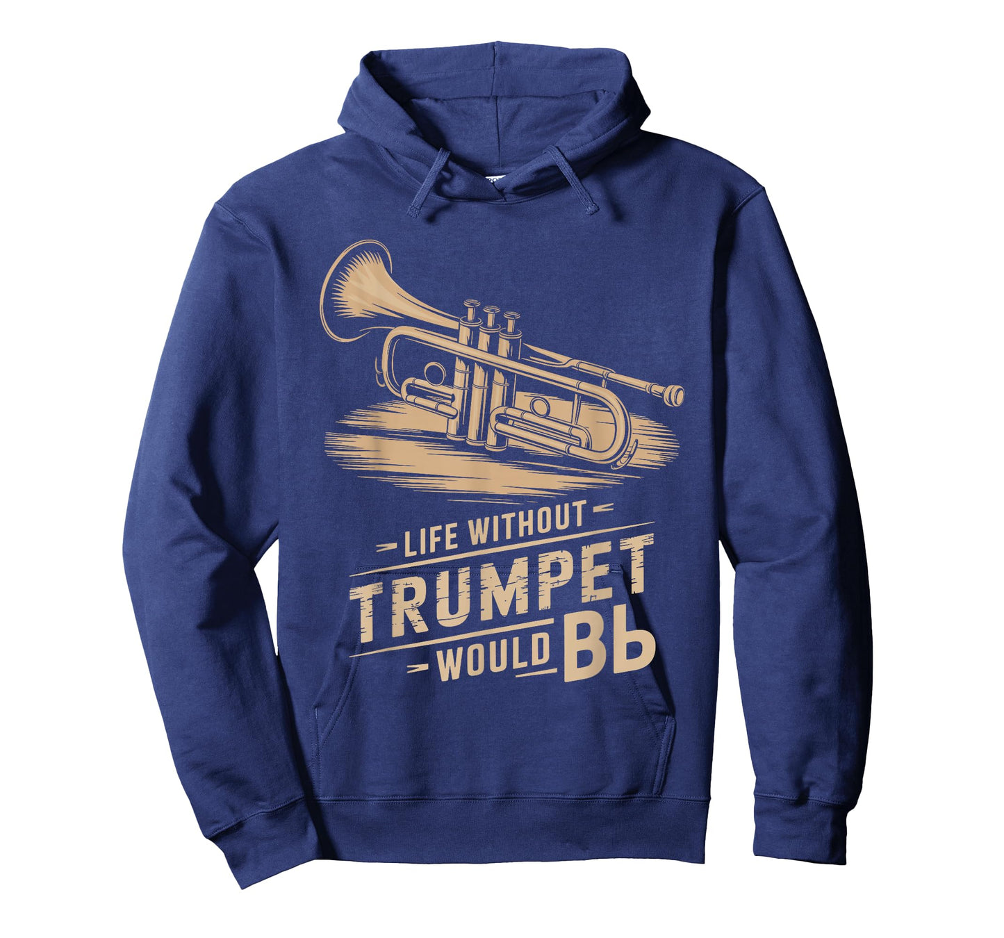 Life without trumpet would be flat, Trumpeter Trumpet Player T-Shirt