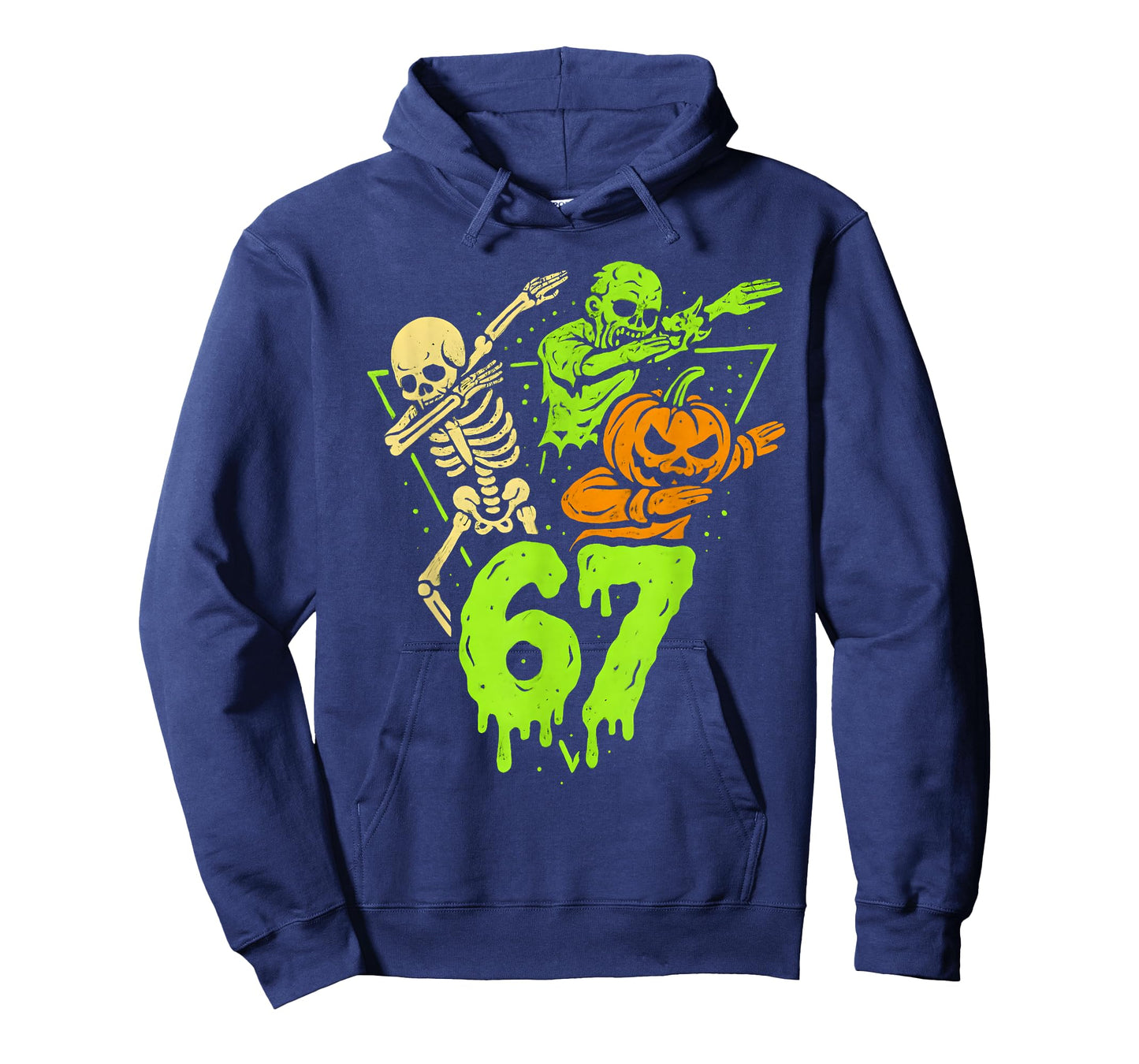 67 Halloween 6 7 Meme Gen Alpha Slang Six Seven Boys Kids T-Shirt