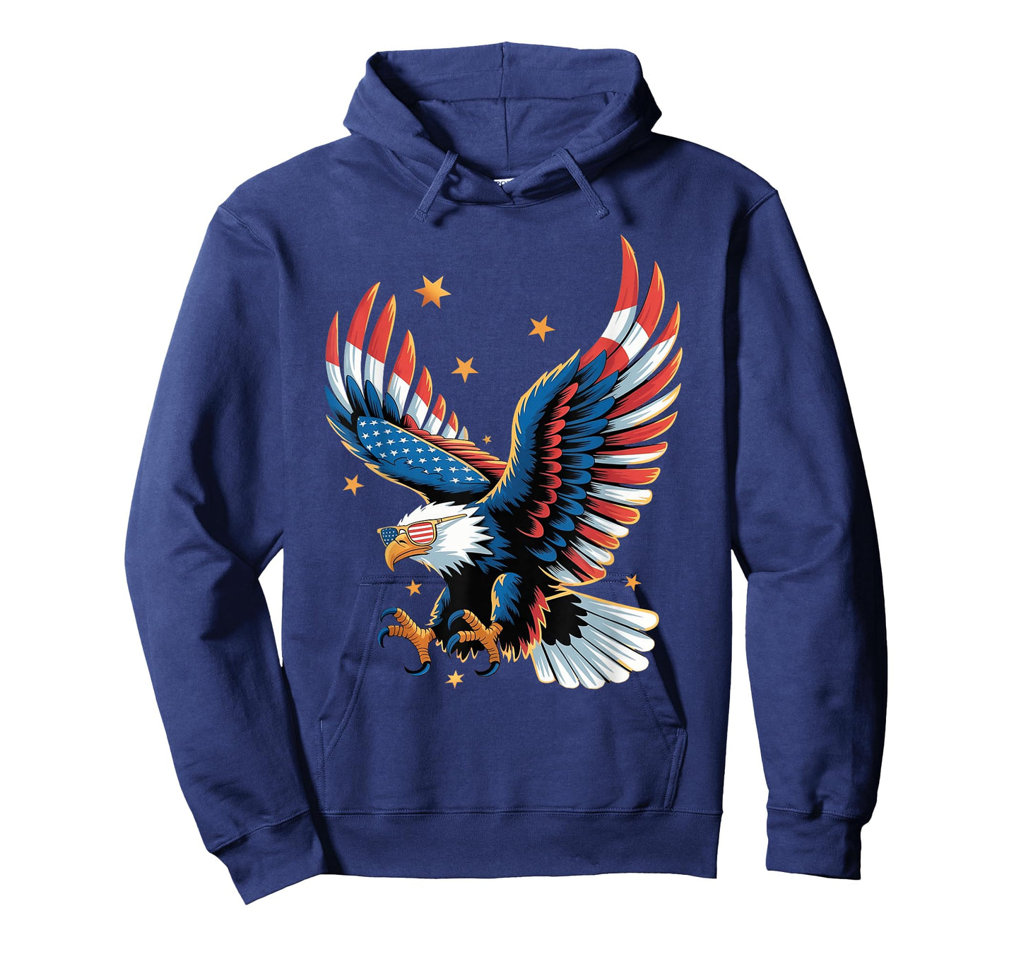 Patriotic Bald Eagle American Flag 4th of July Eagle USA T-Shirt