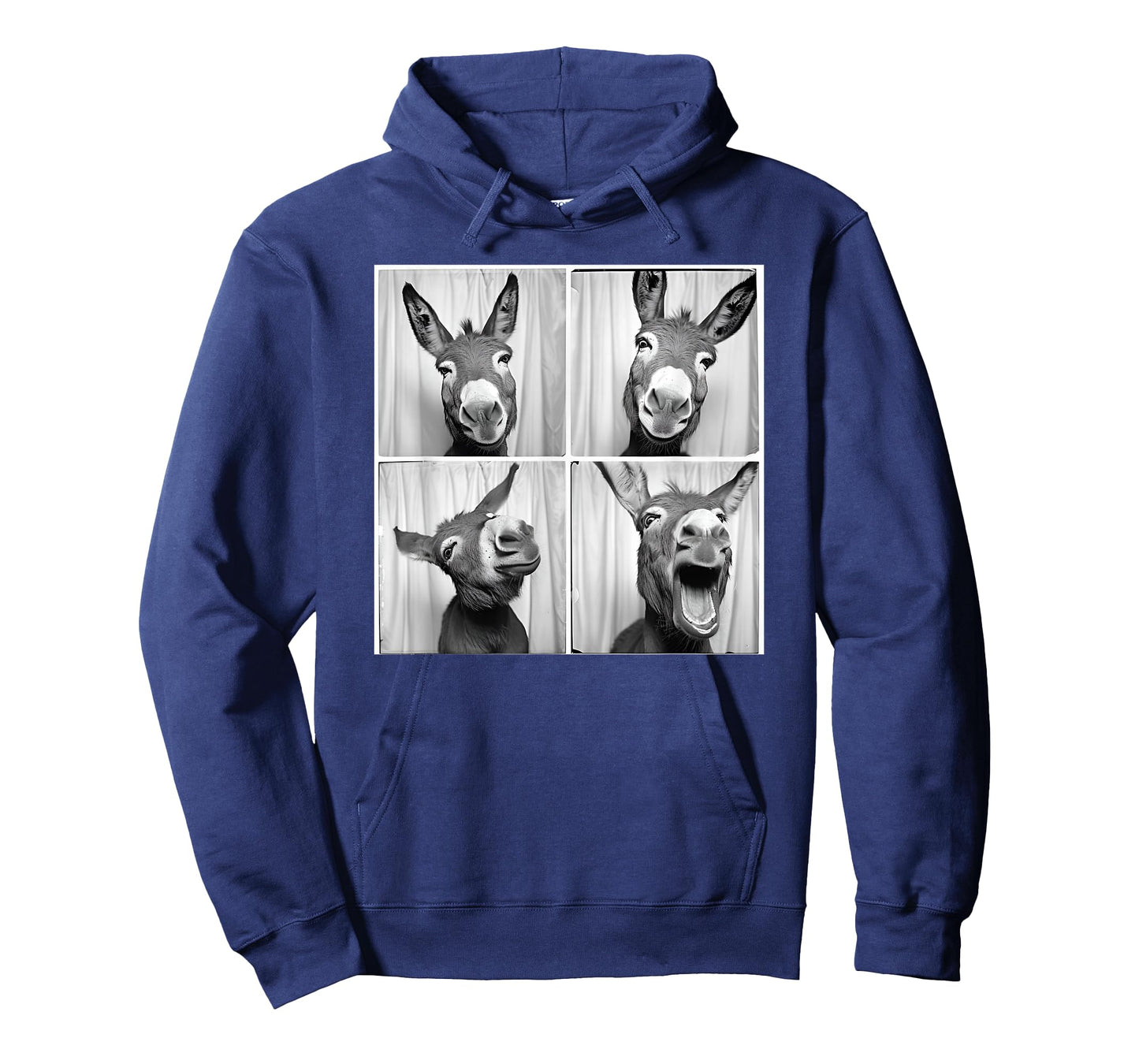 Laughing Donkey Face Quirky Farm Farming Funny Donkey T-Shirt