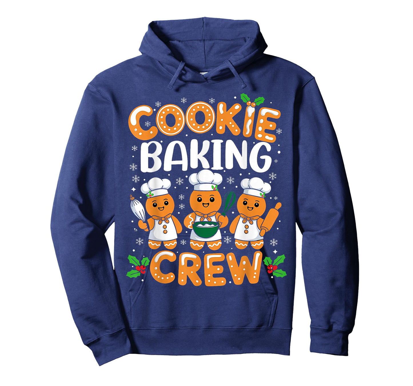 Cookie Baking Crew Christmas Gingerbread Team Squad Family T-Shirt