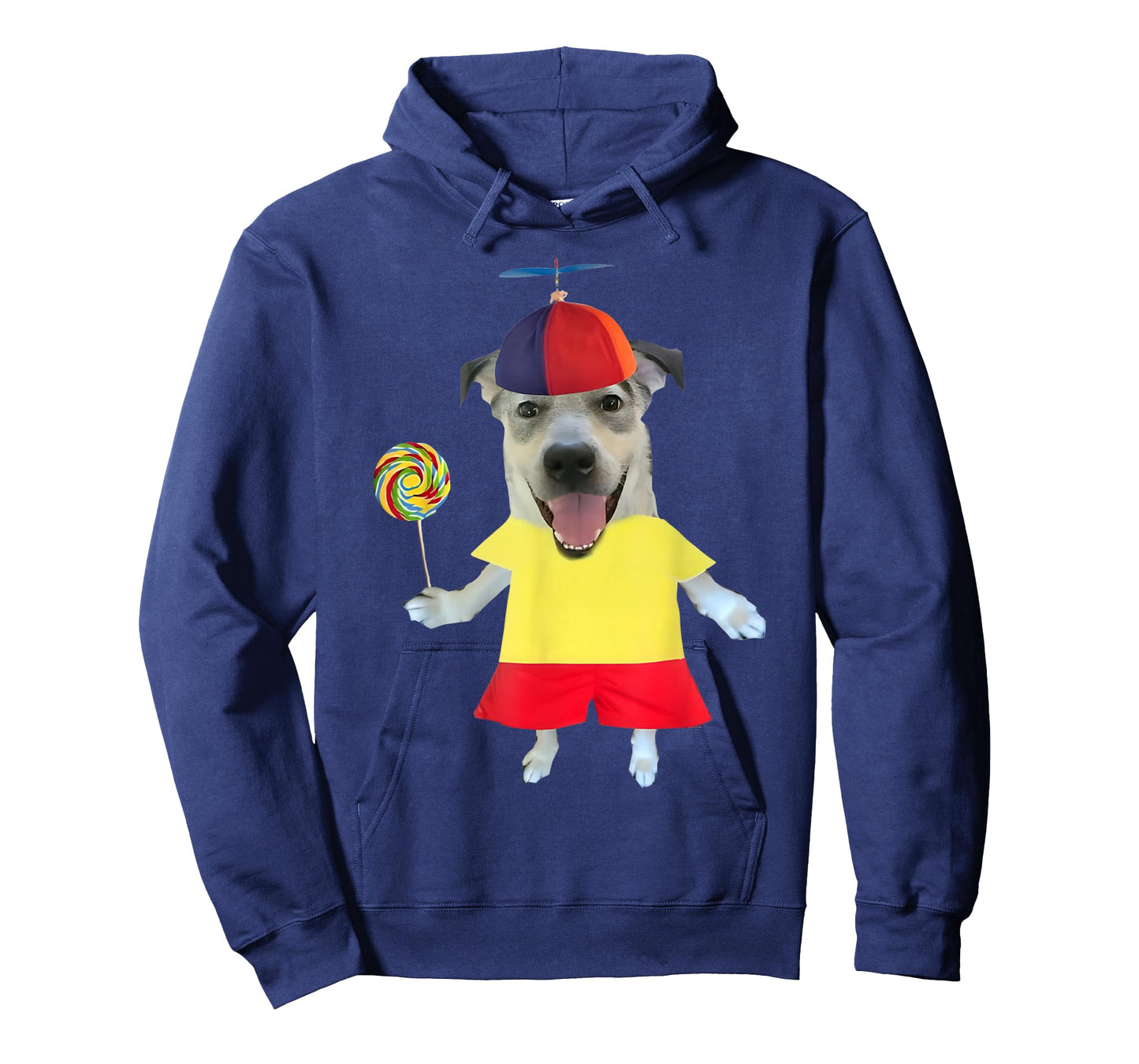 Funny Silly Dog with Lollipop Meme for Men Women Kids T-Shirt