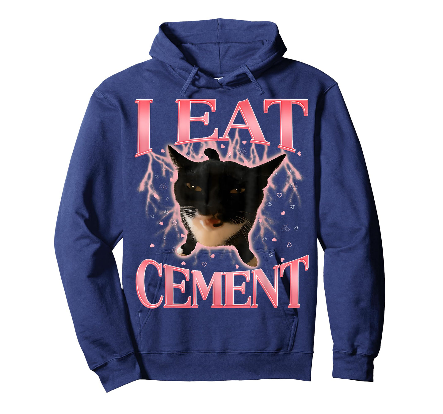 I Eat Cement Funny Cat Meme Internet Memes Bootleg T-Shirt