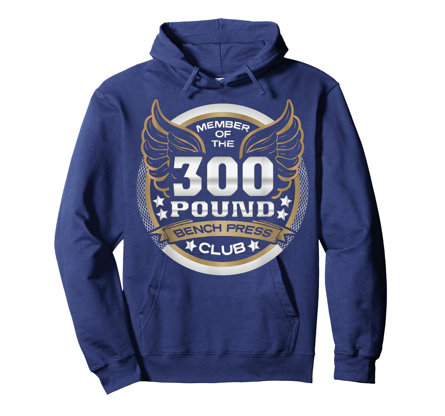300 Pound Bench Press Club for Powerlifter Weightlifter Gym T-Shirt