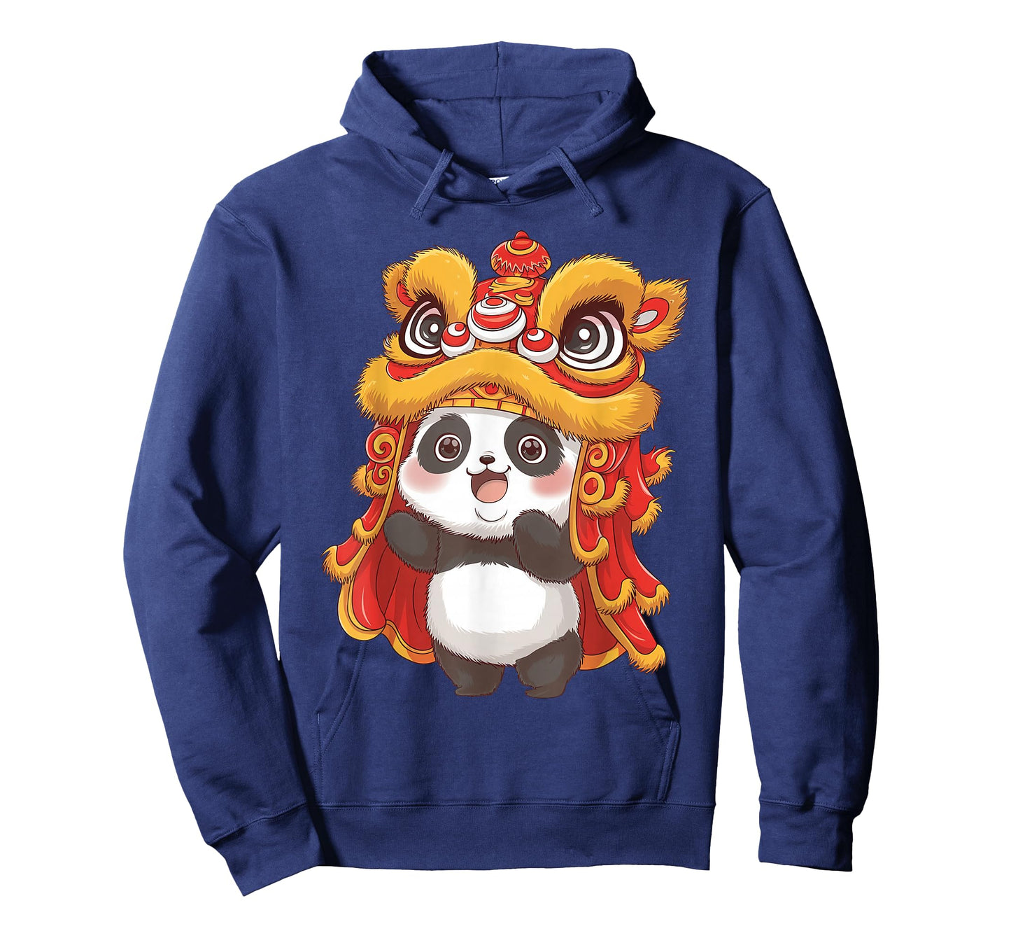 Chinese Lunar New Year Lion Dance Cute Panda China Culture T-Shirt