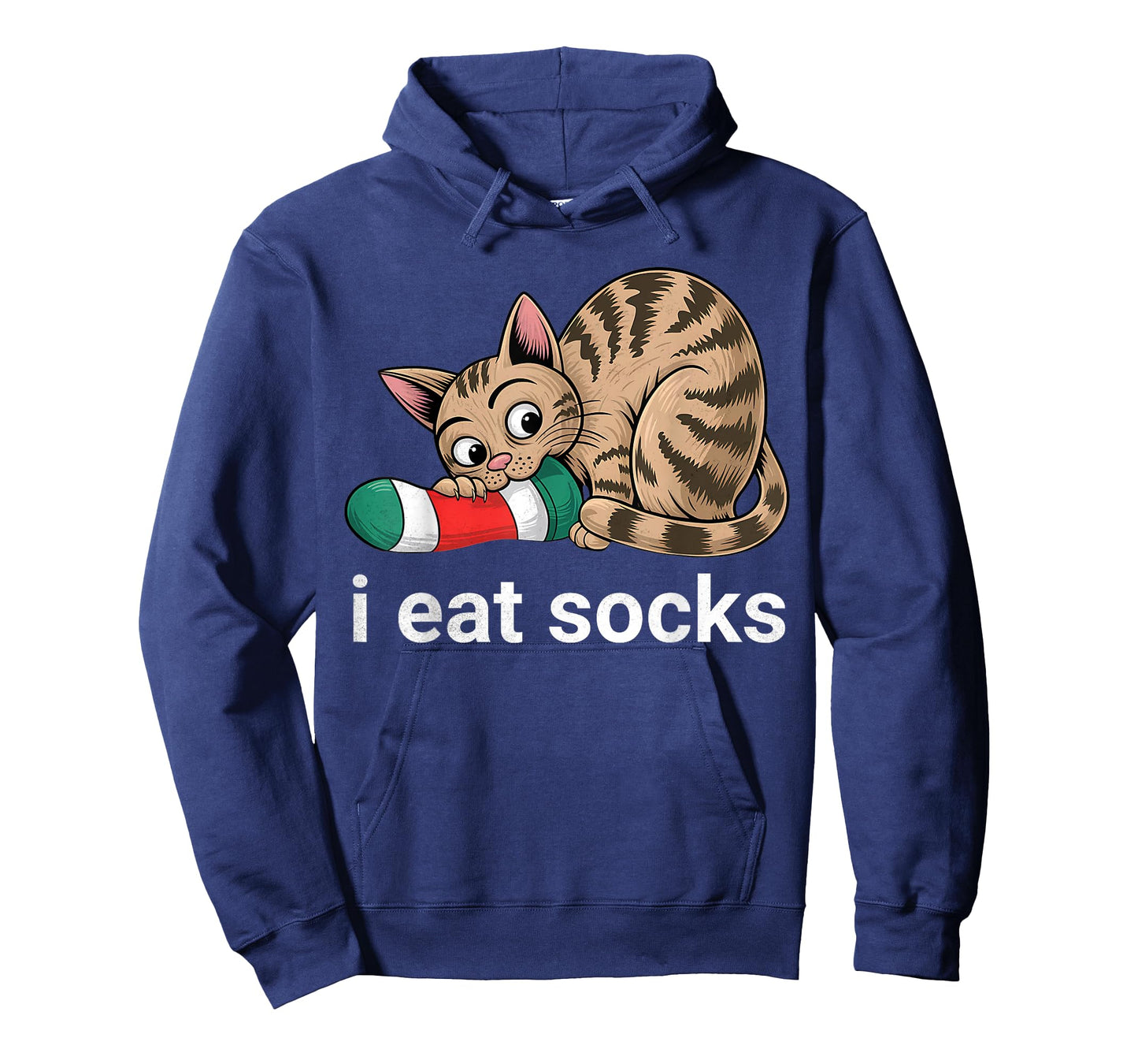 I Eat Socks - Funny Meme Cat Lover Hilarious Gifts T-Shirt for Men Women Kids