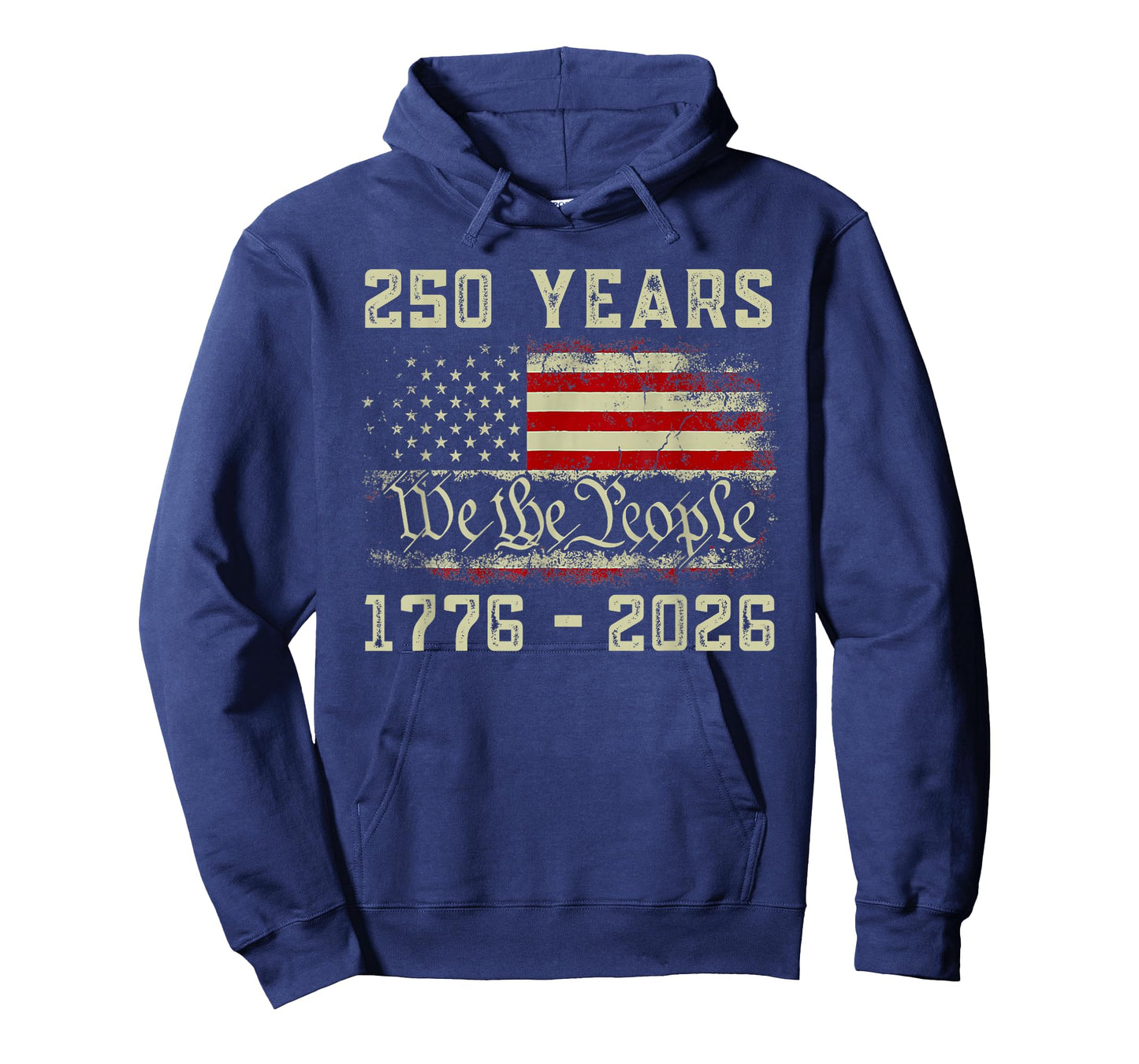 250 Years 1776-2026 250th Birthday USA Patriotic 4th of July T-Shirt