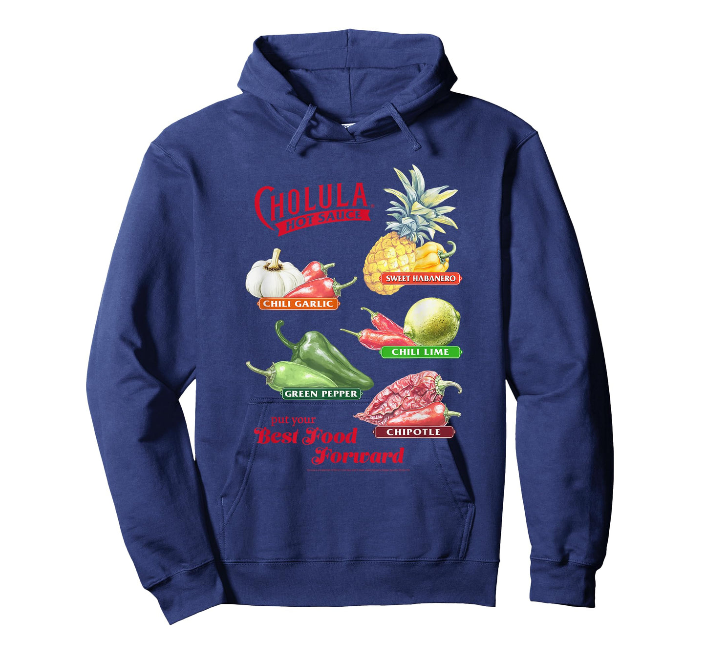 Cholula Hot Sauce Best Food Forward Flavor Chart Foodie T-Shirt