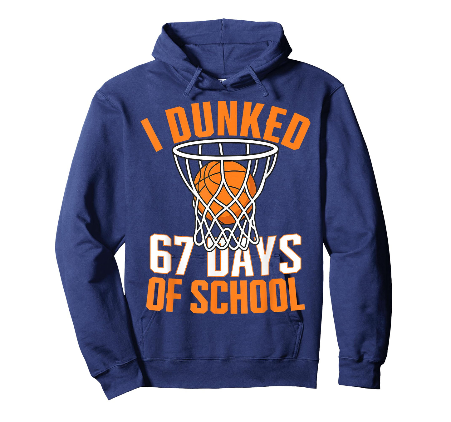 I Dunked 67 Days of School Six Seven Basketball Student T-Shirt