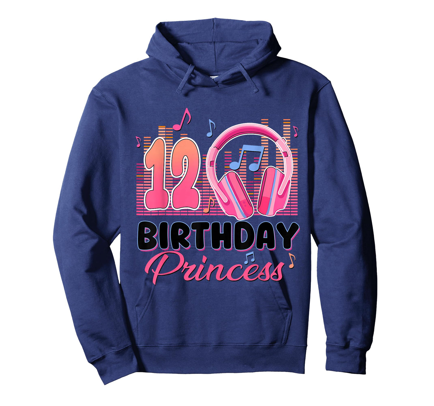 Musical Theme Party 12th Birthday Princess 12 Year Old T-Shirt