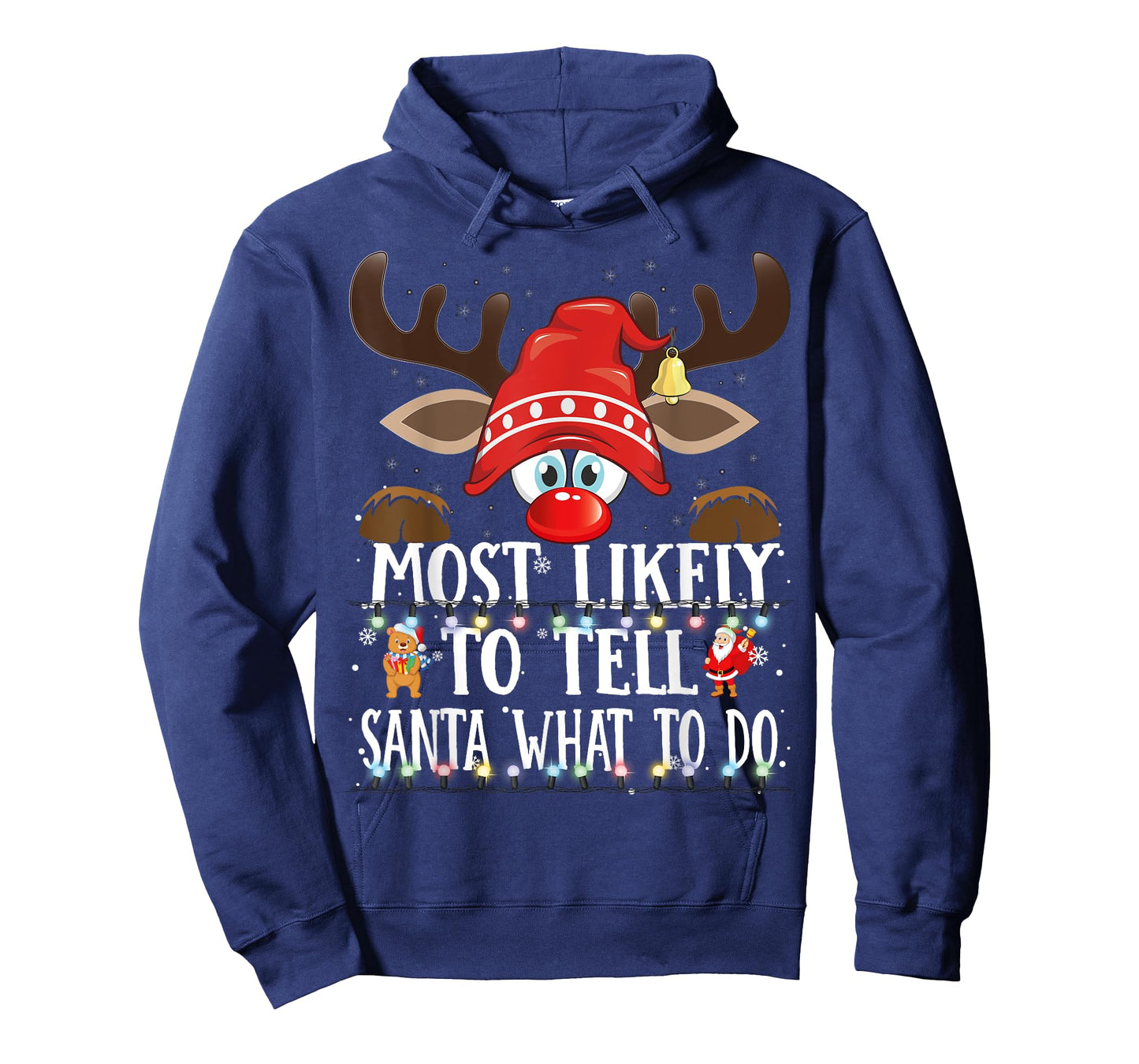 Christmas Matching Most Likely to Tell Santa What to Do PJS T-Shirt