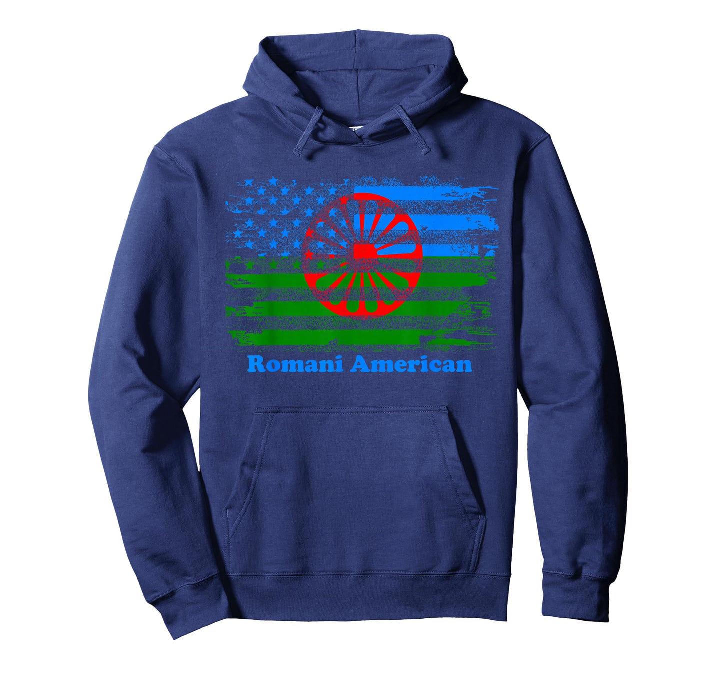 Romani American flag t-shirt T-Shirt