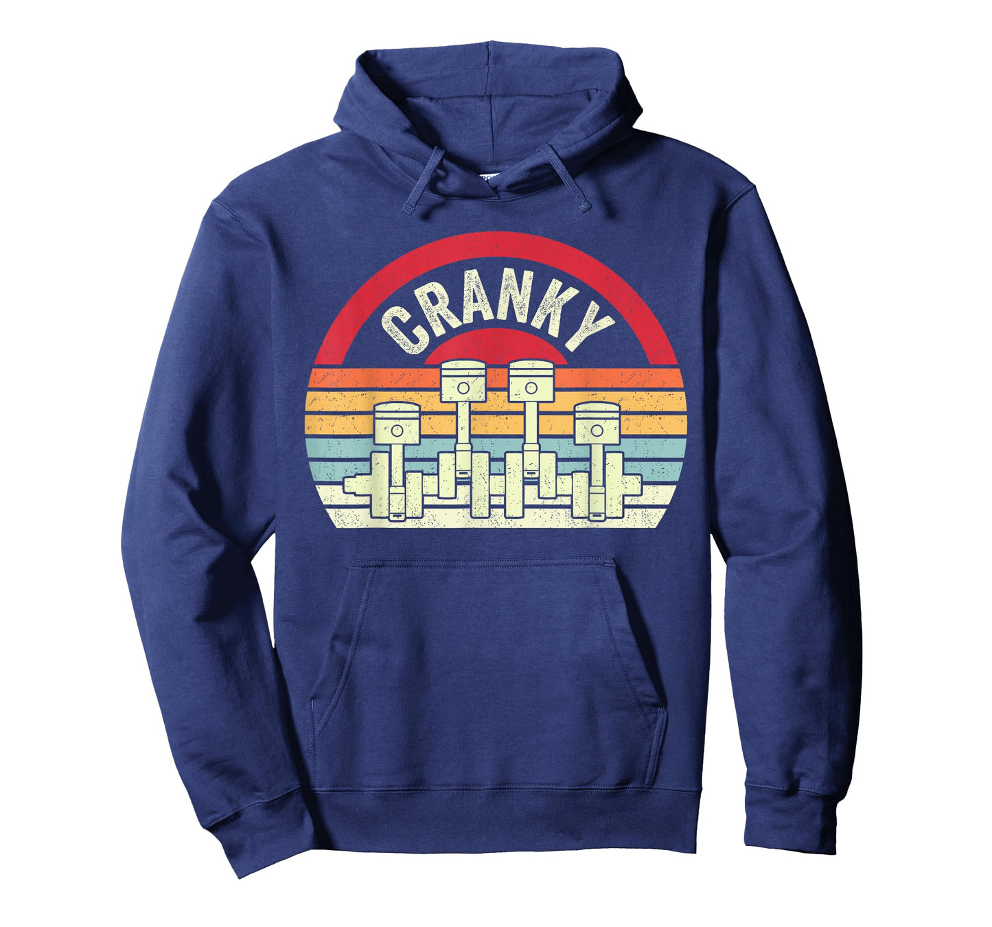 Cranky Car Engine Crankshaft Cars Lover Mechanics Father T-Shirt