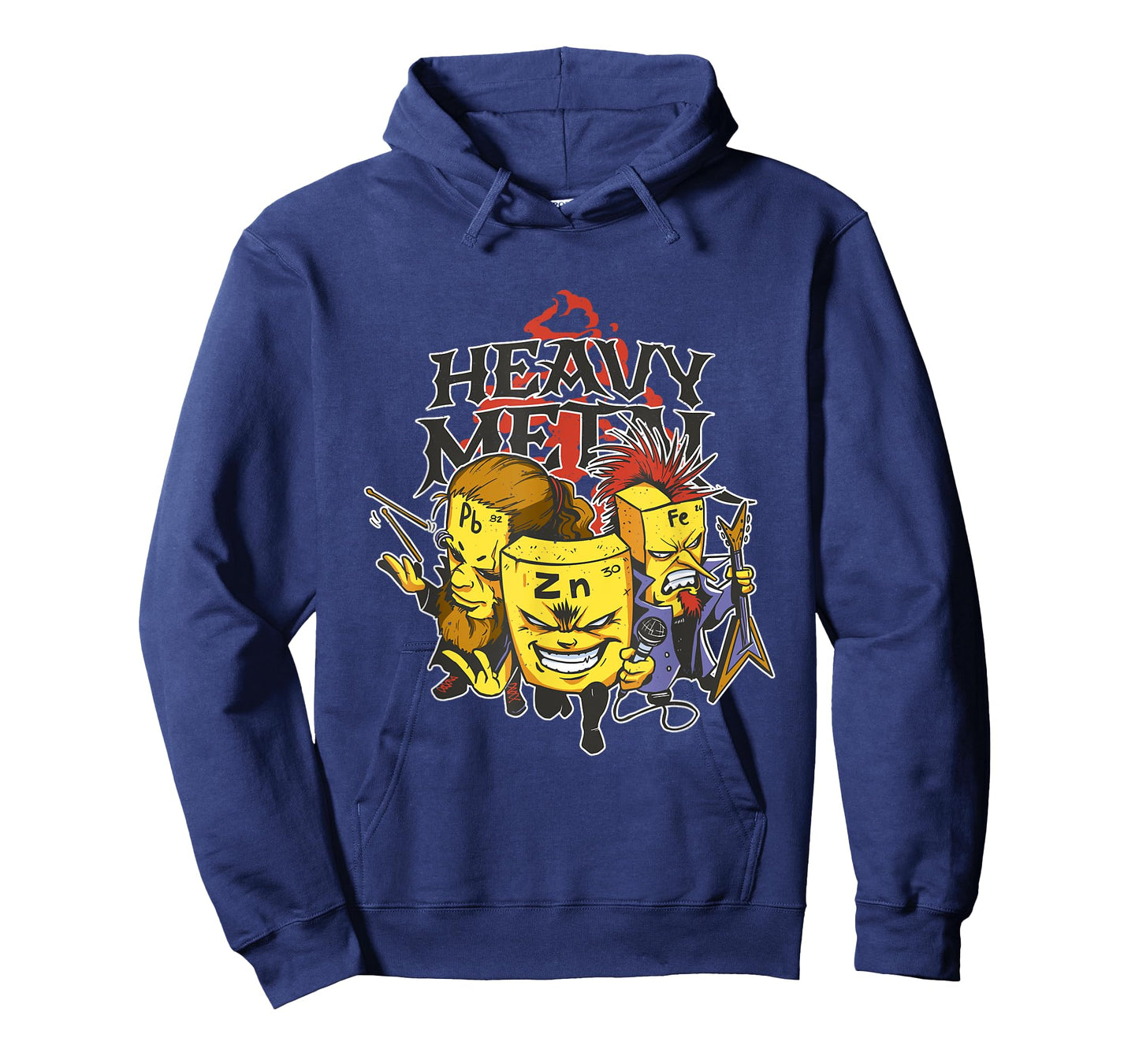 chemistry heavy metals characters art metalhead geek nerd T-Shirt