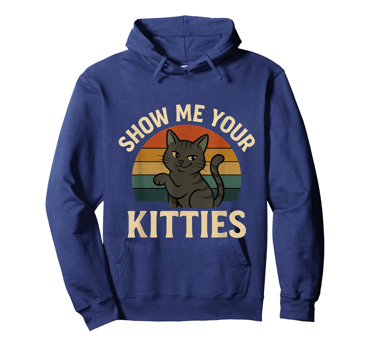 Funny Show Me Your Kitties - Vintage Cat Lover Women Men T-Shirt